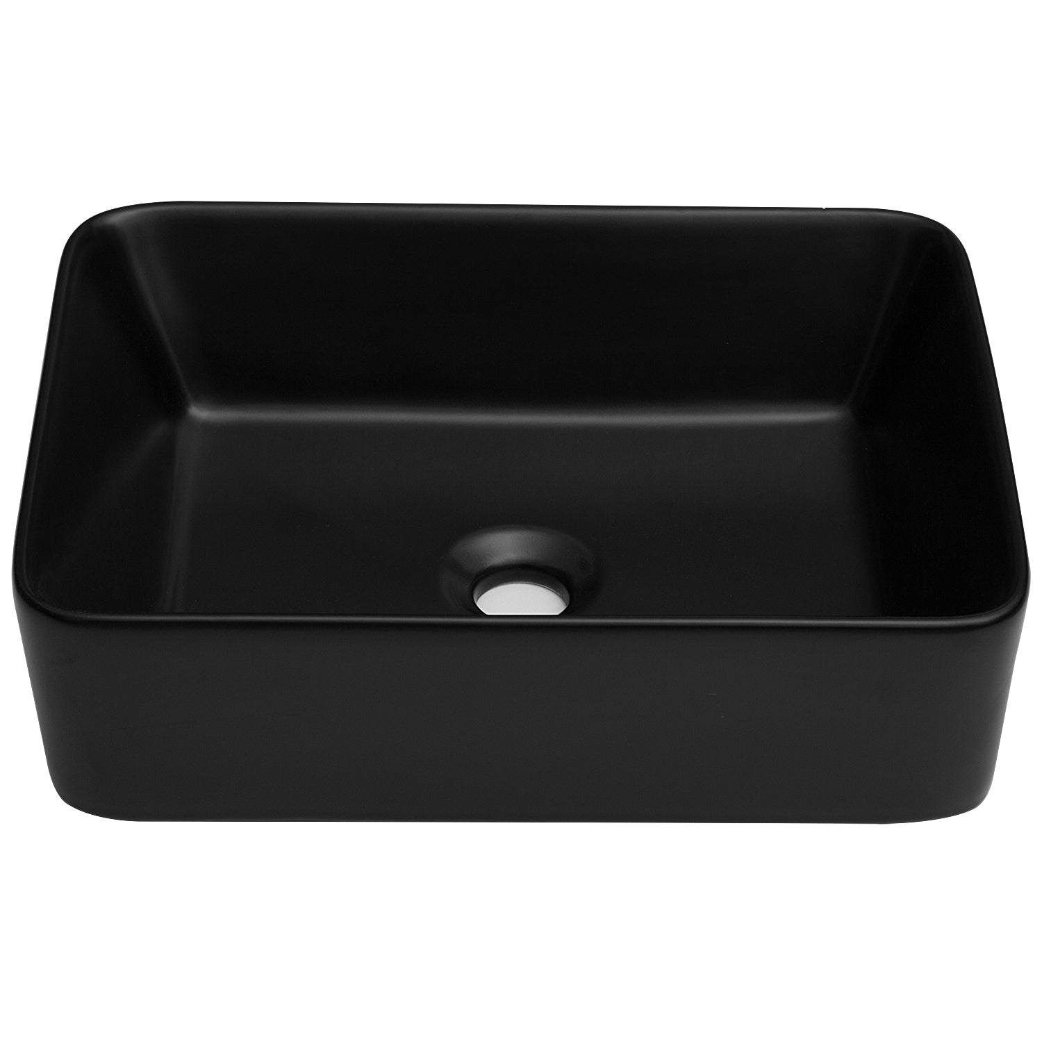 Rectangle Ceramic Vessel Bathroom Sink