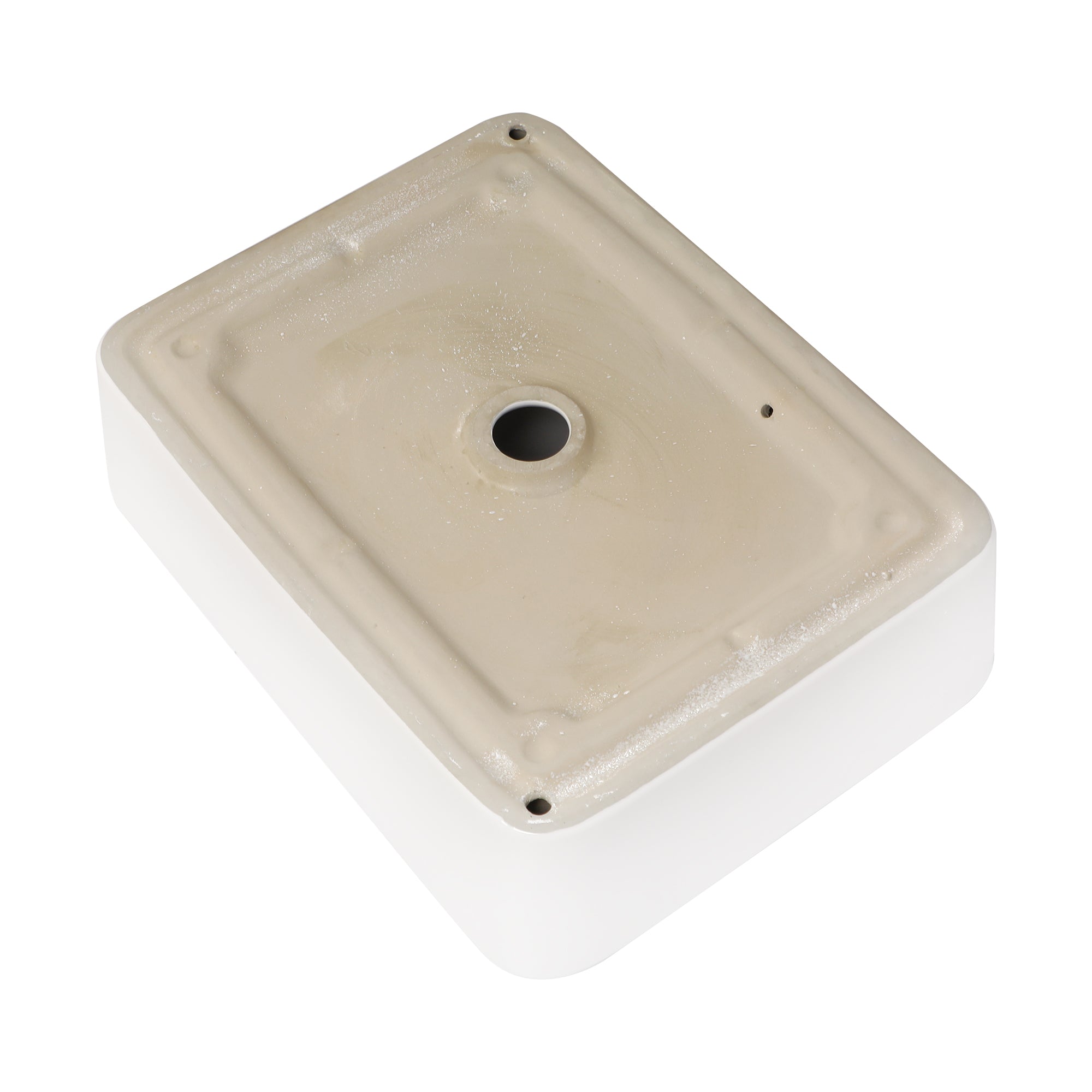 Rectangle Ceramic Vessel Bathroom Sink