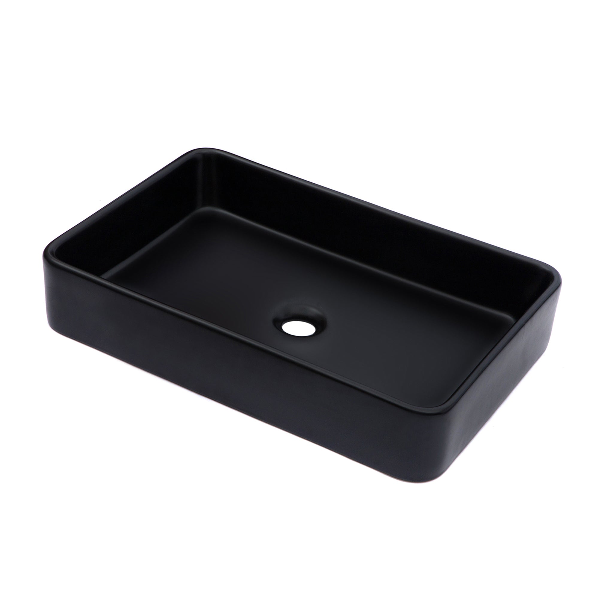 Rectangle Ceramic Vessel Bathroom Sink