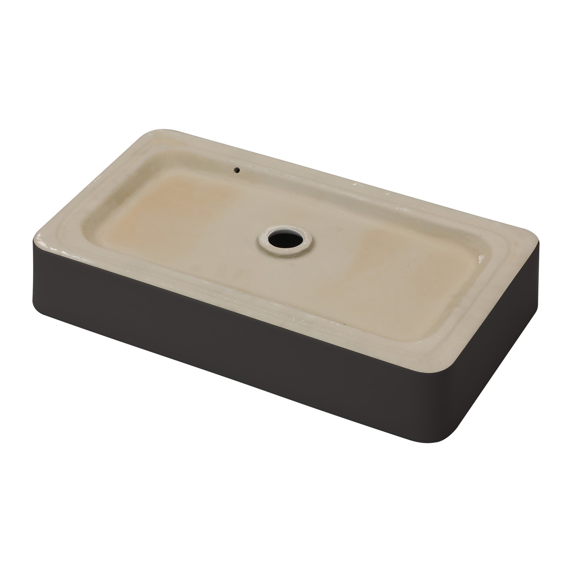 Rectangle Ceramic Vessel Bathroom Sink