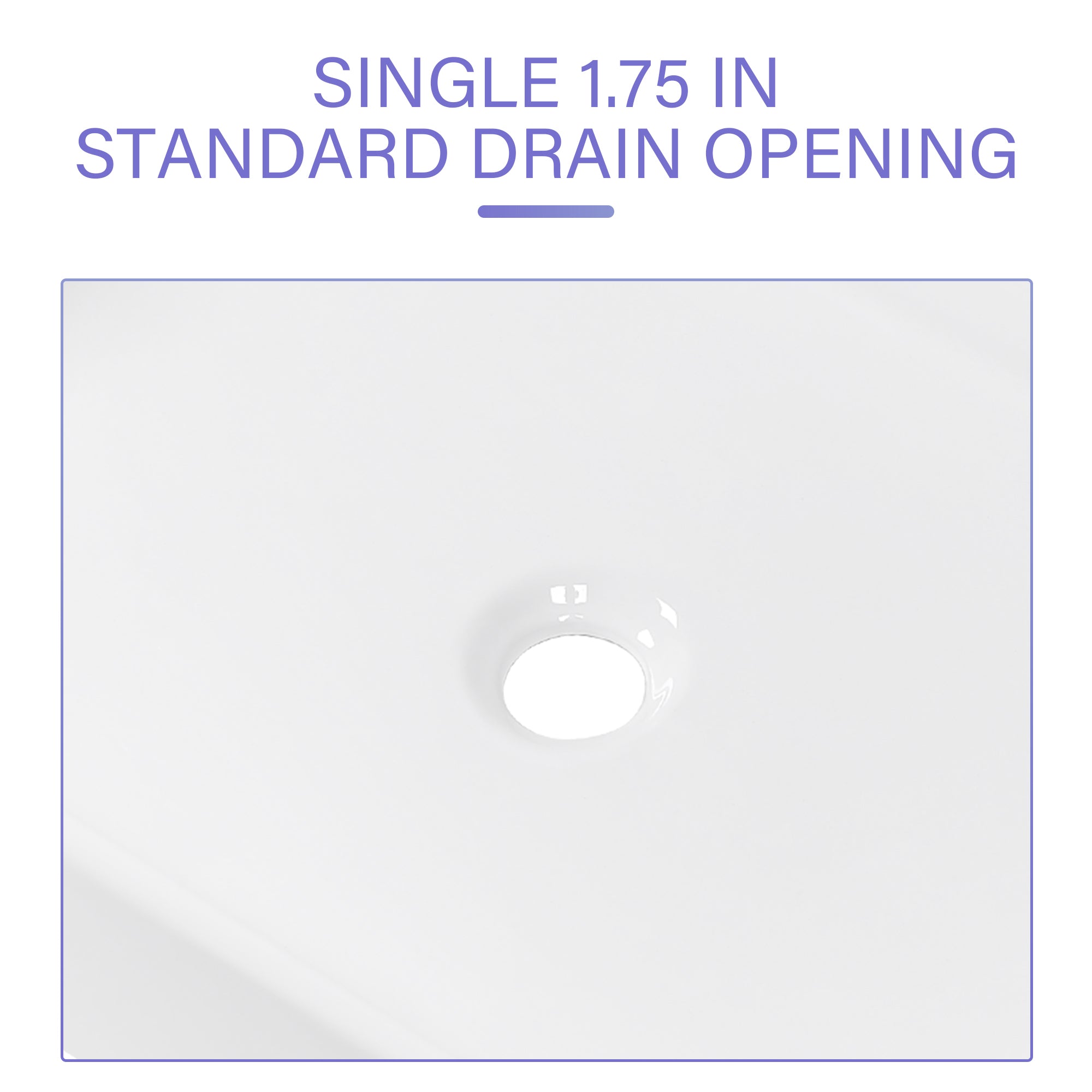 Rectangle Ceramic Vessel Bathroom Sink