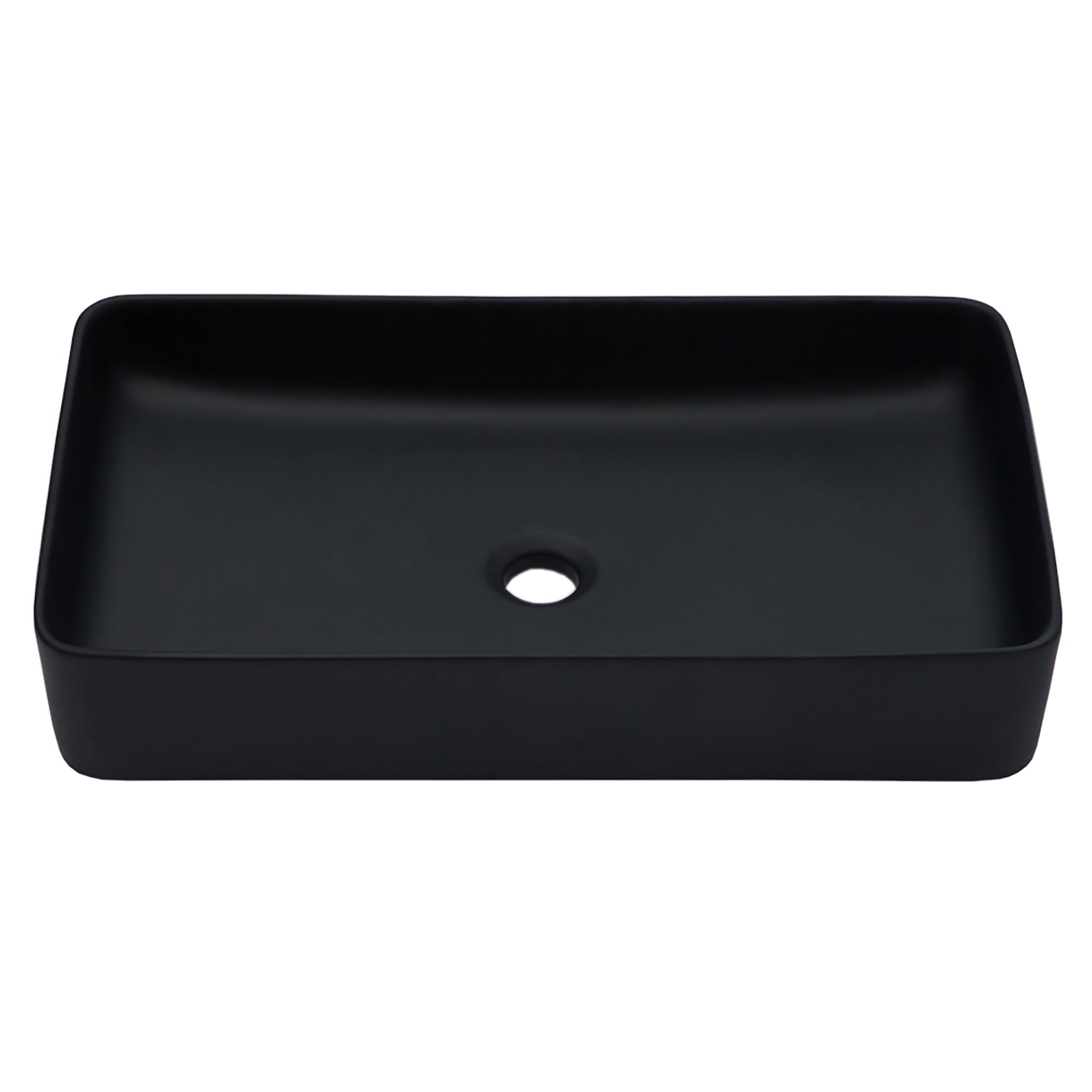 Rectangle Ceramic Vessel Bathroom Sink
