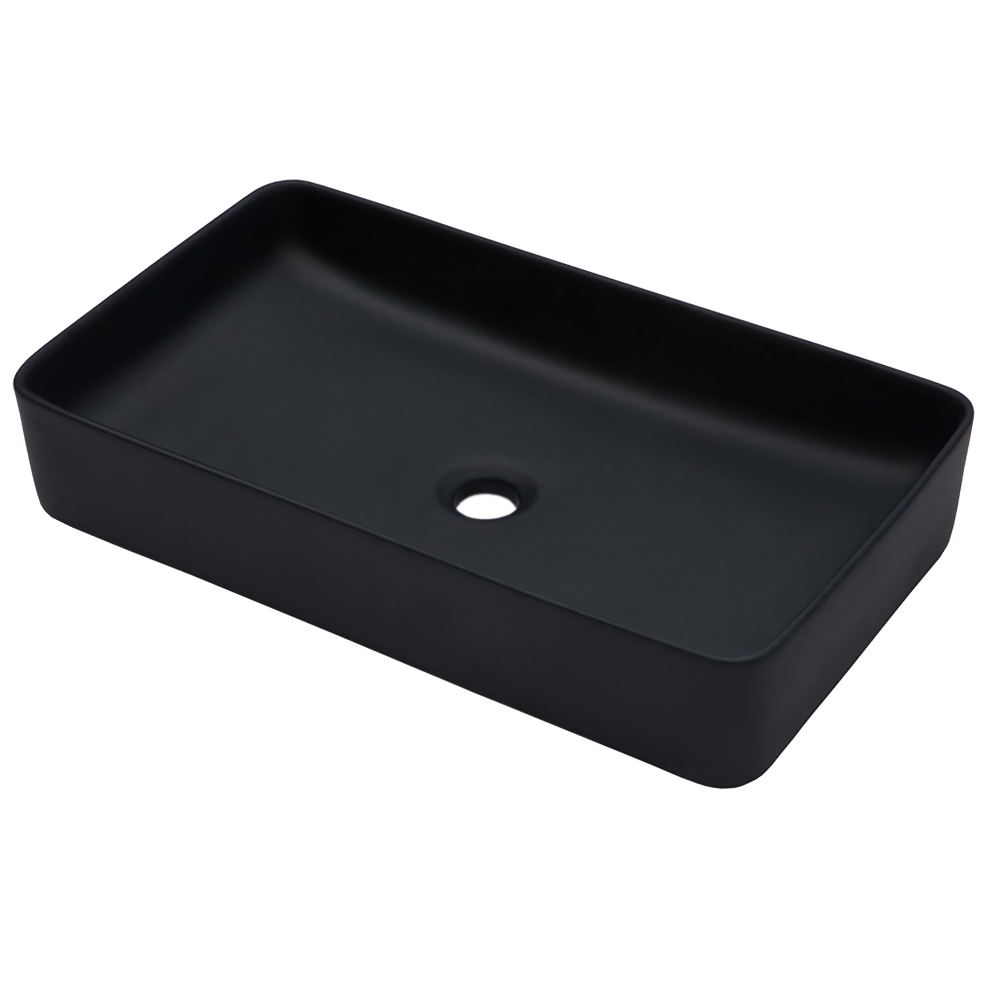 Rectangle Ceramic Vessel Bathroom Sink