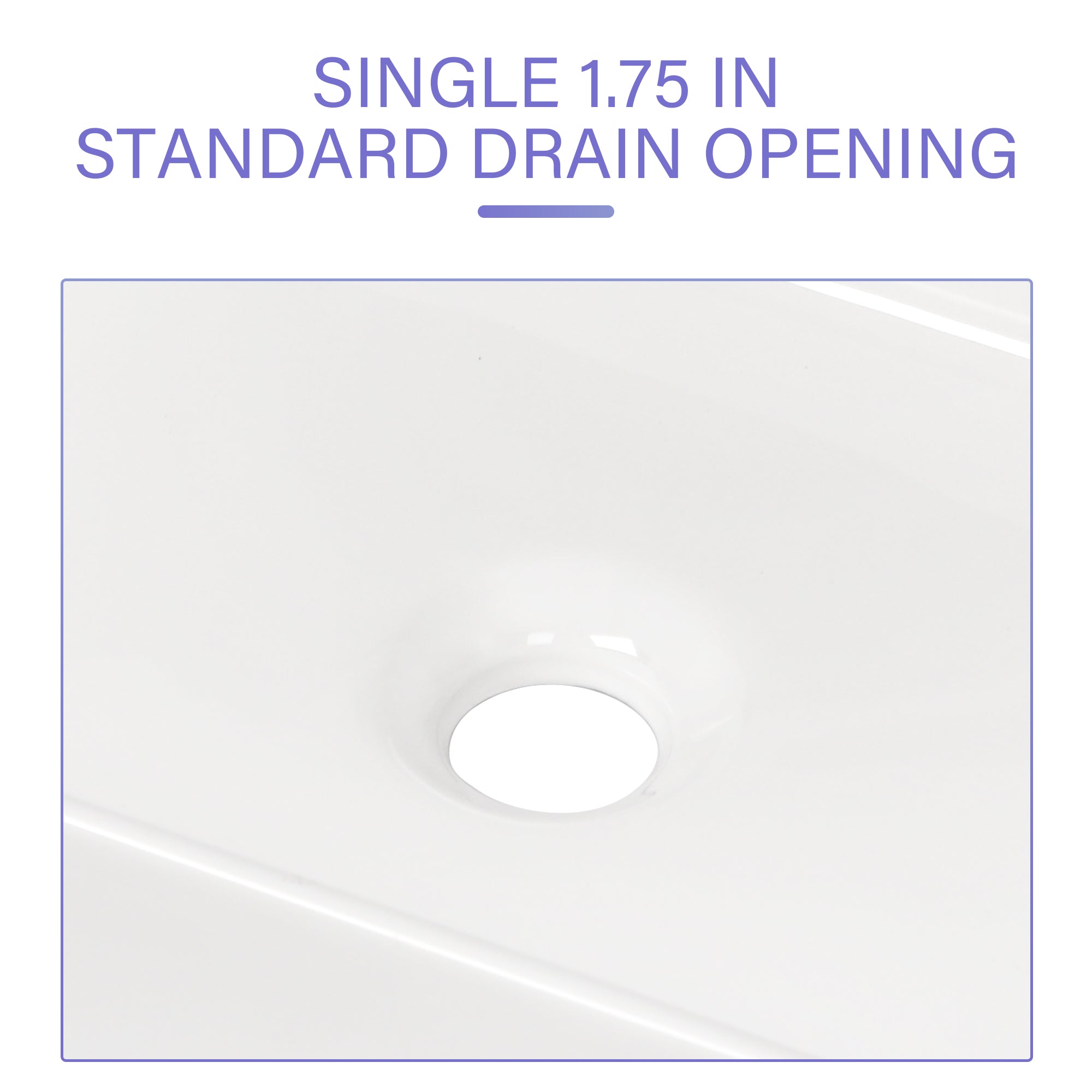 Rectangular Ceramic Vessel Bathroom Sink with Faucet and Water Hoses