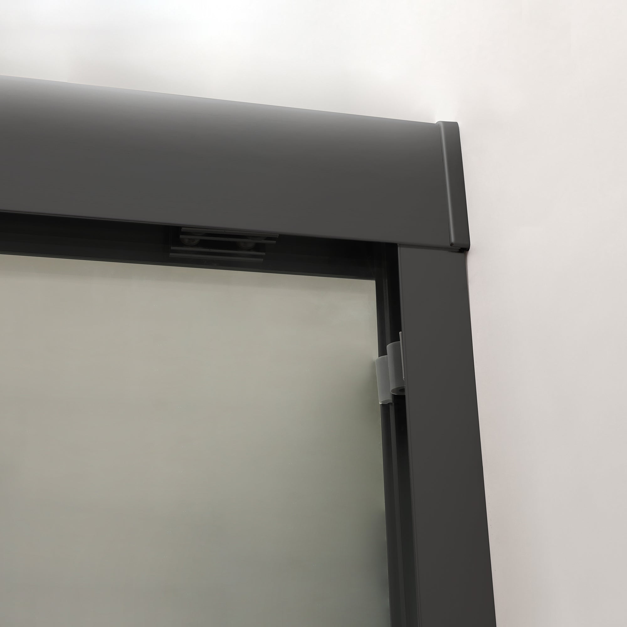 48 in. W x 76 in. H Semi-Frameless Shower Doors Double Sliding