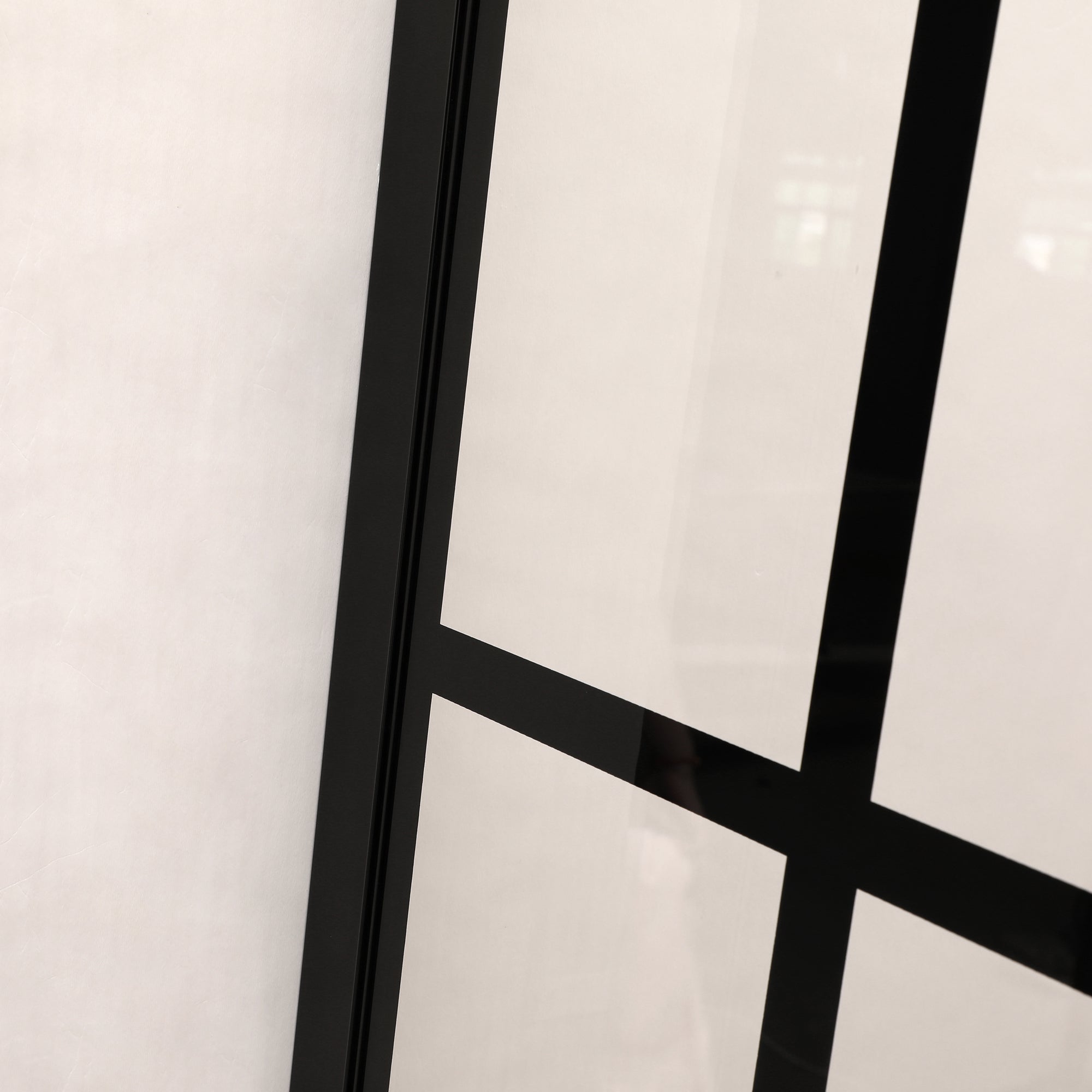 48 in. W x 76 in. H Semi-Frameless Shower Doors Double Sliding