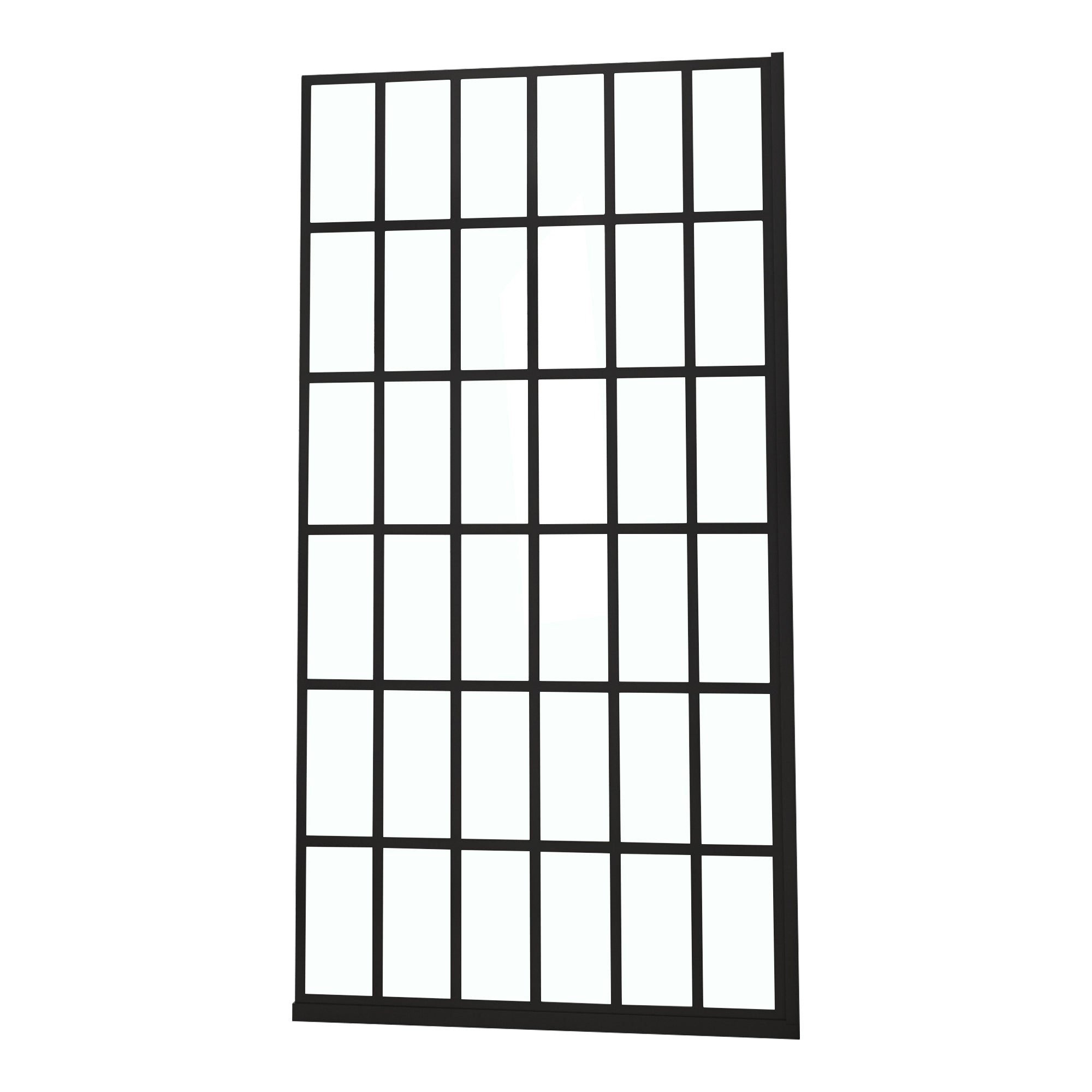 48 in. W x 76 in. H Semi-Frameless Shower Doors Double Sliding