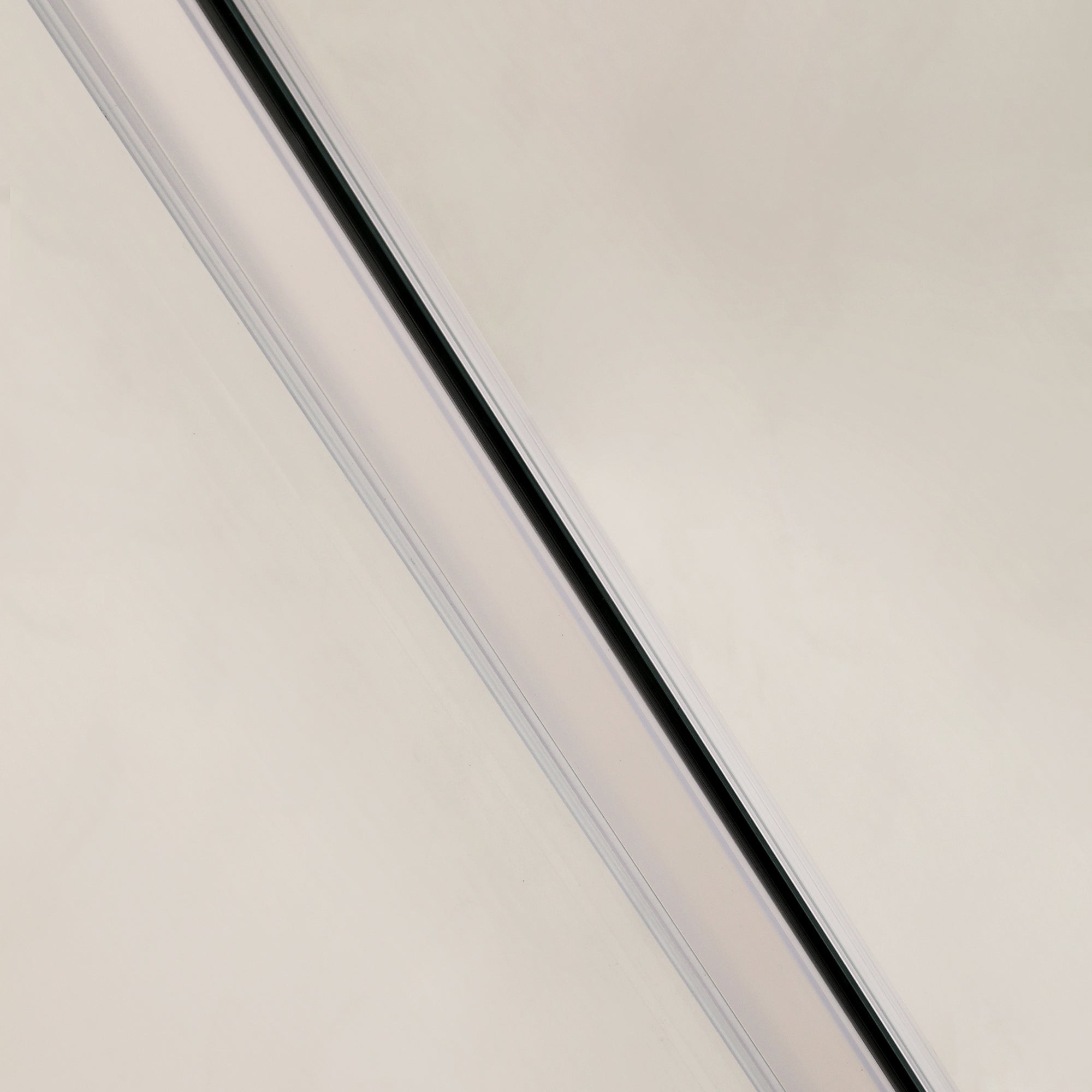 48 in. W x 72 in. H Semi-Frameless Shower Door Single Sliding