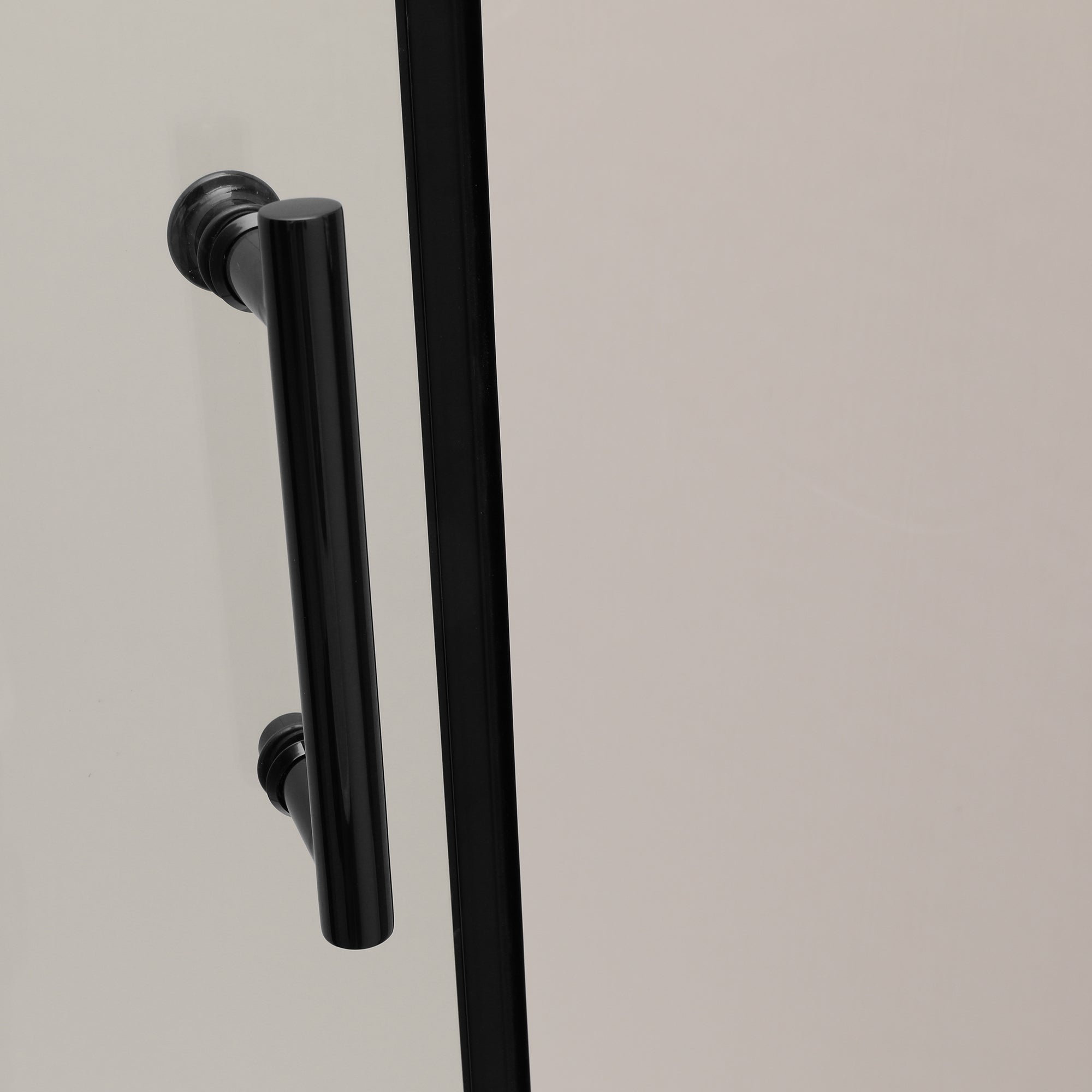 48 in. W x 72 in. H Semi-Frameless Shower Door Single Sliding