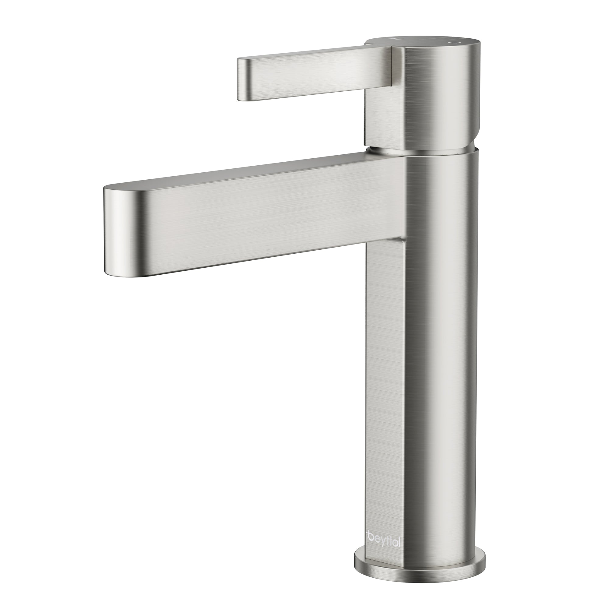 Single Handle Single Hole Brass Bathroom Faucet Set with Drainer