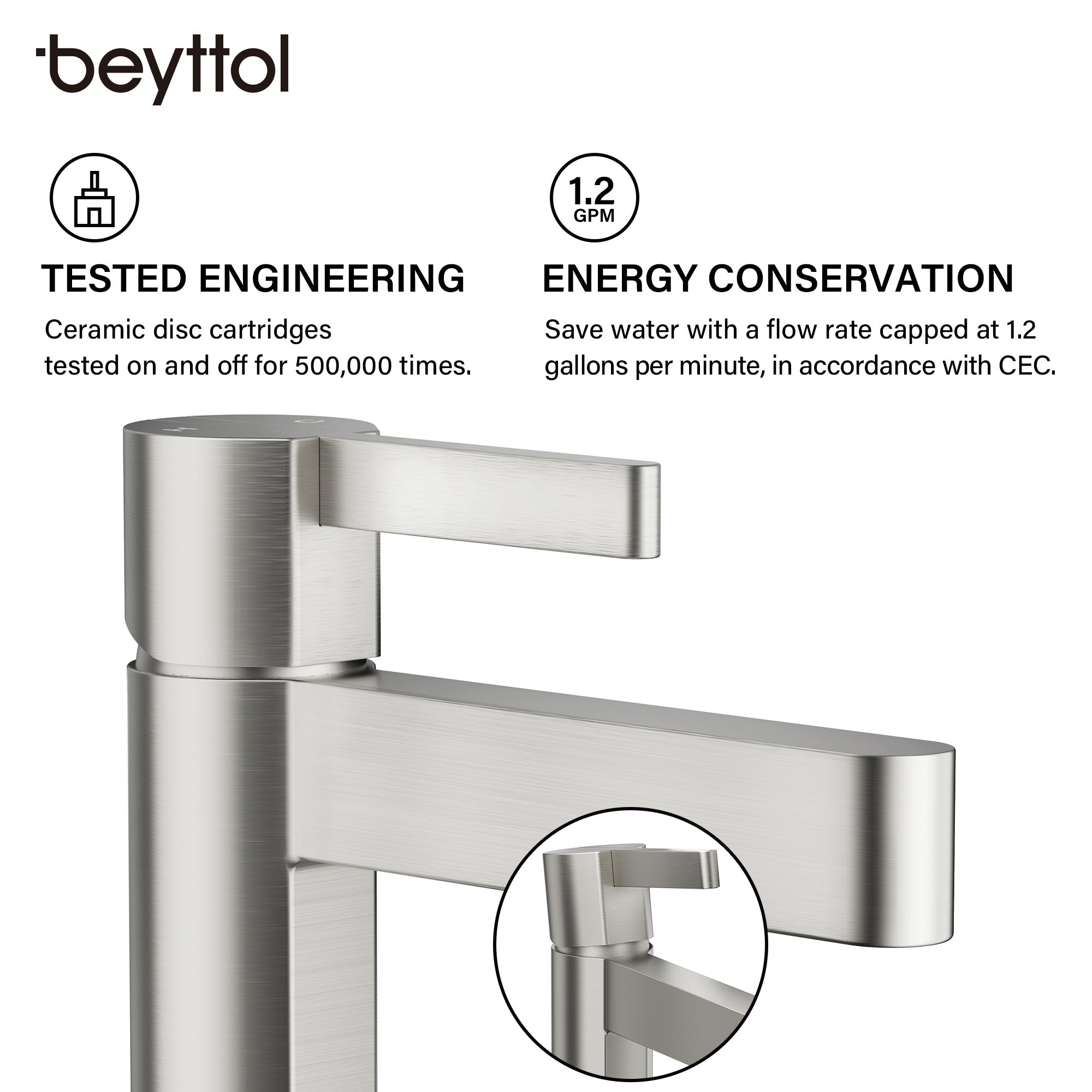 Single Handle Single Hole Brass Bathroom Faucet Set with Drainer