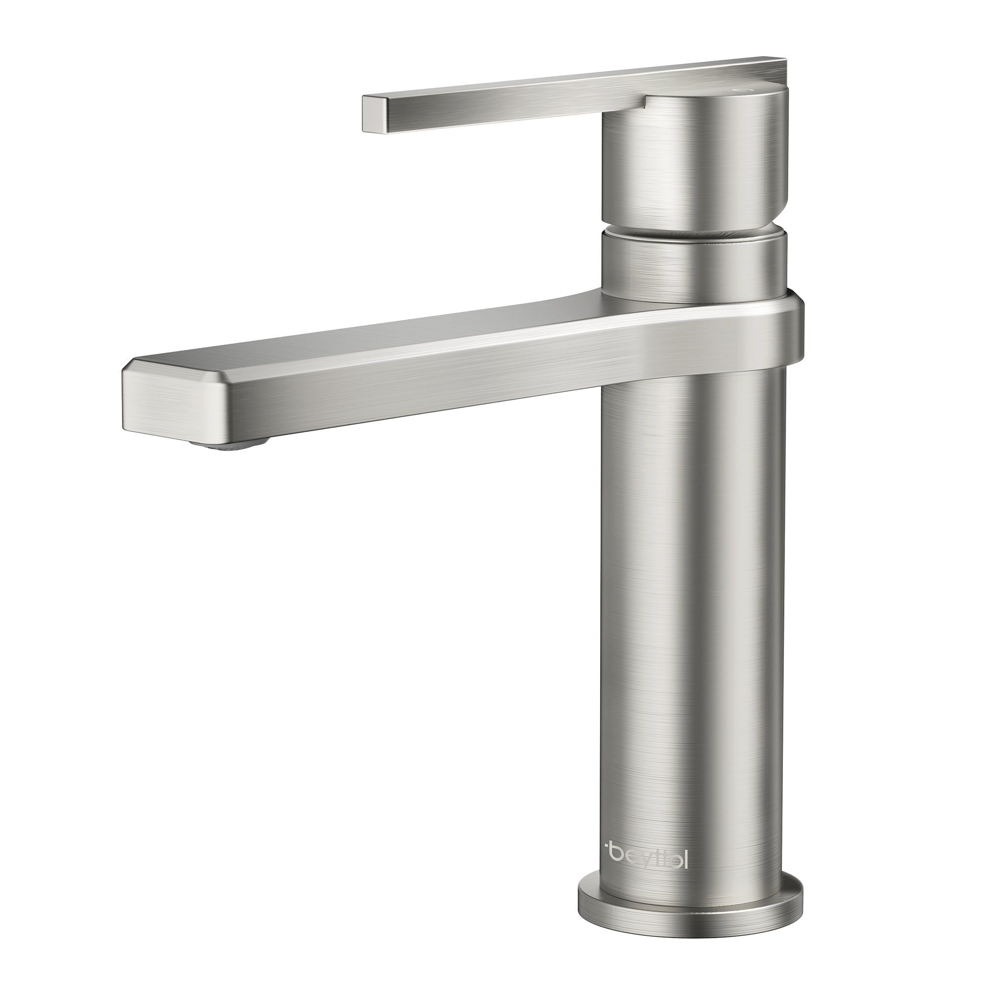 Single Handle Single Hole Brass Bathroom Faucet Set with Drainer