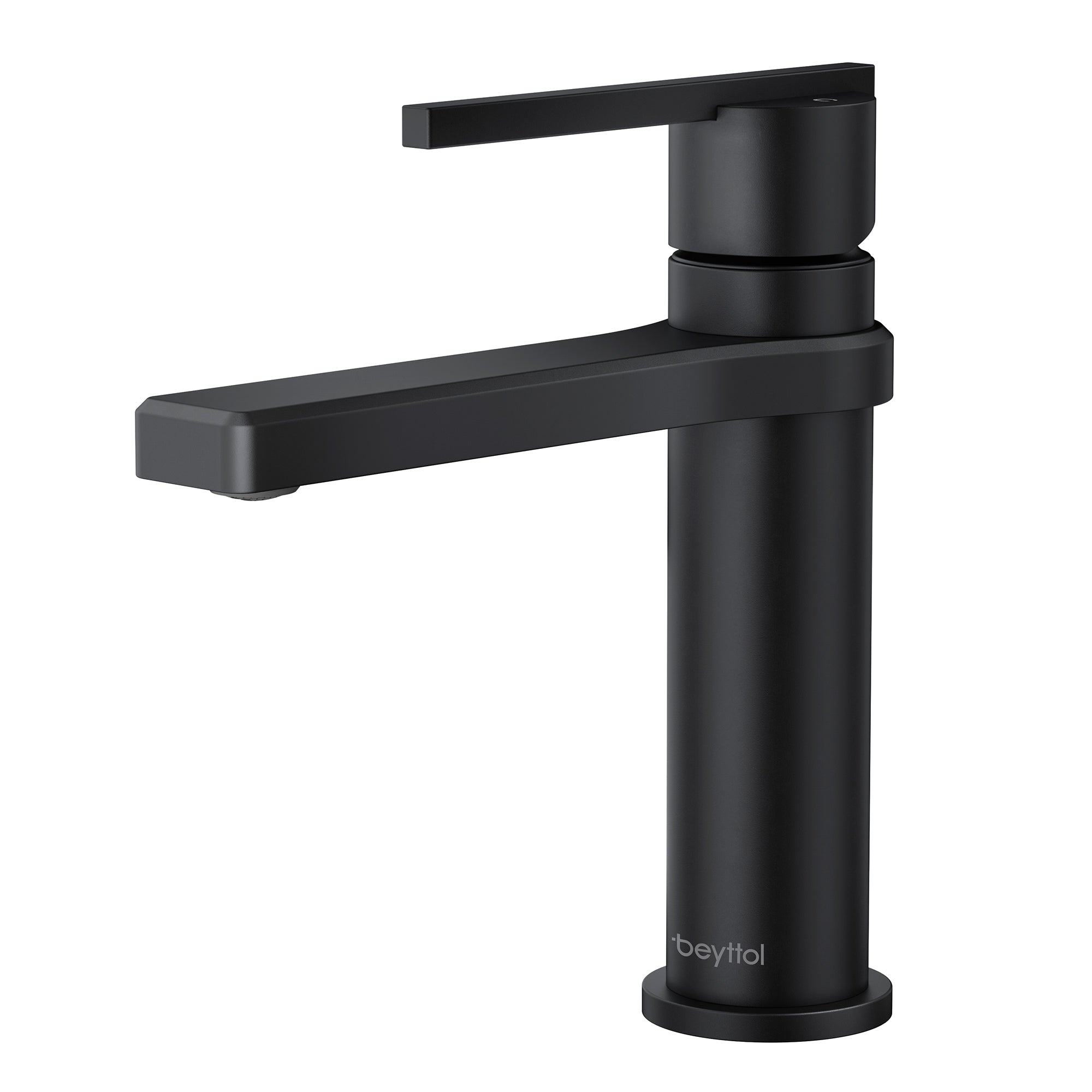 Single Handle Single Hole Brass Bathroom Faucet Set with Drainer