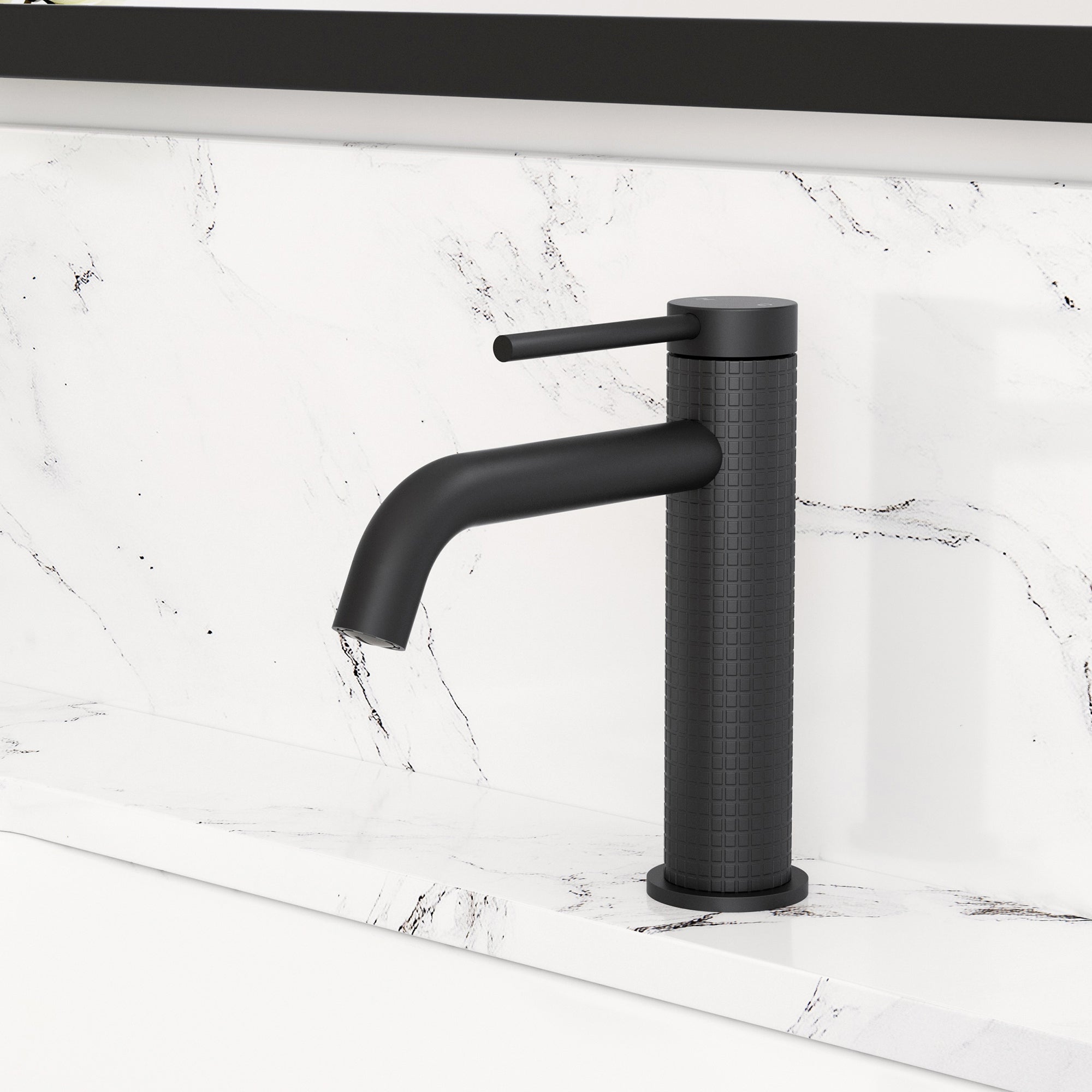 Single Handle Single Hole Brass Bathroom Faucet Set with Drainer11