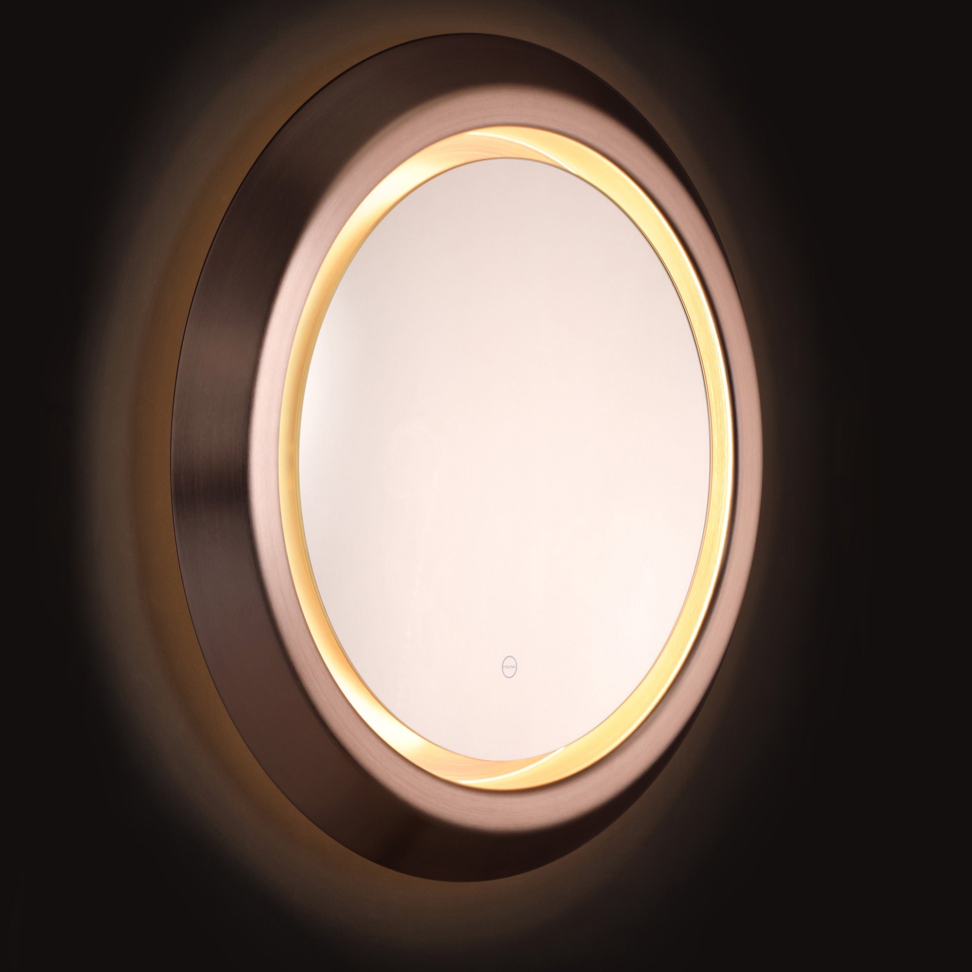 28 inch Round Wall Mounted LED Bathroom Vanity Mirror