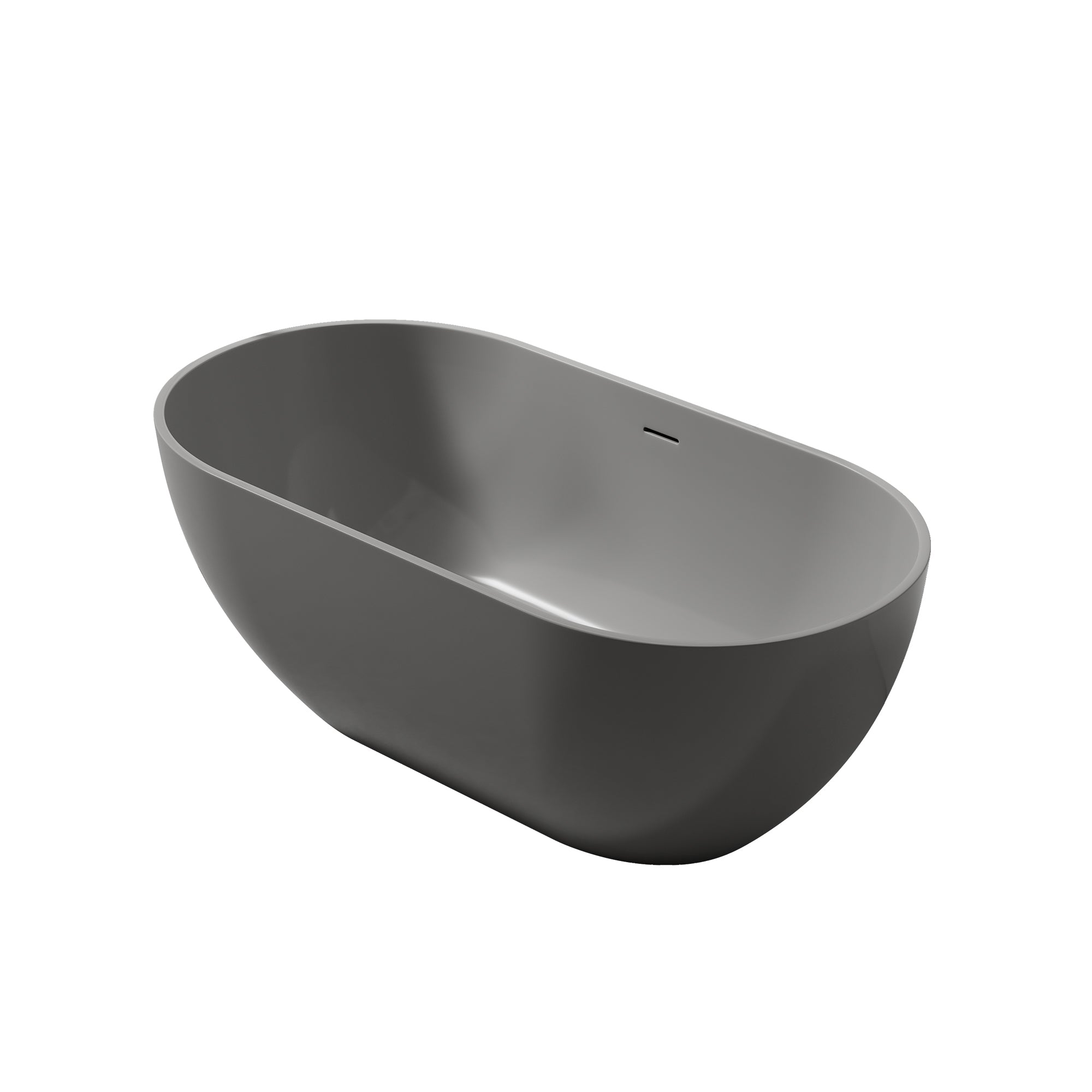 Solid Surface Freestanding Soaking Bathtub