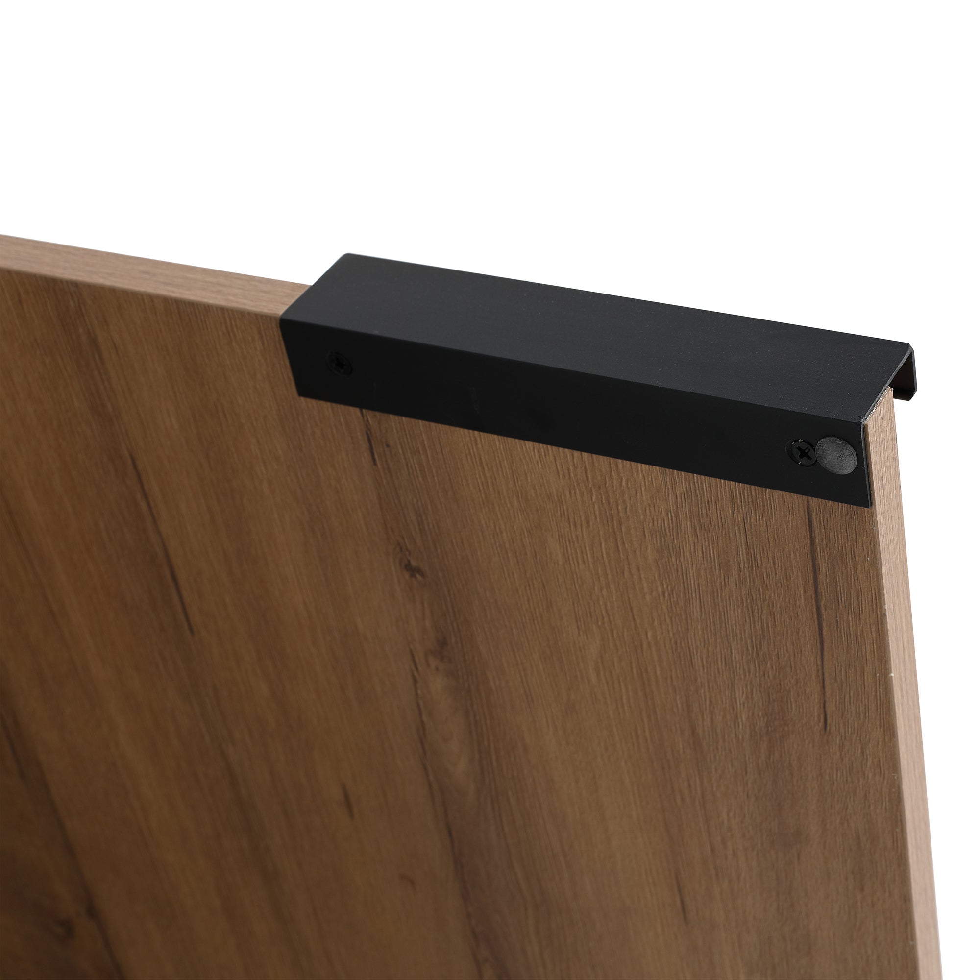 18 inch Plywood Freestanding Bathroom Vanity Set with Adjustable Shelf and Integrated Ceramic Sink