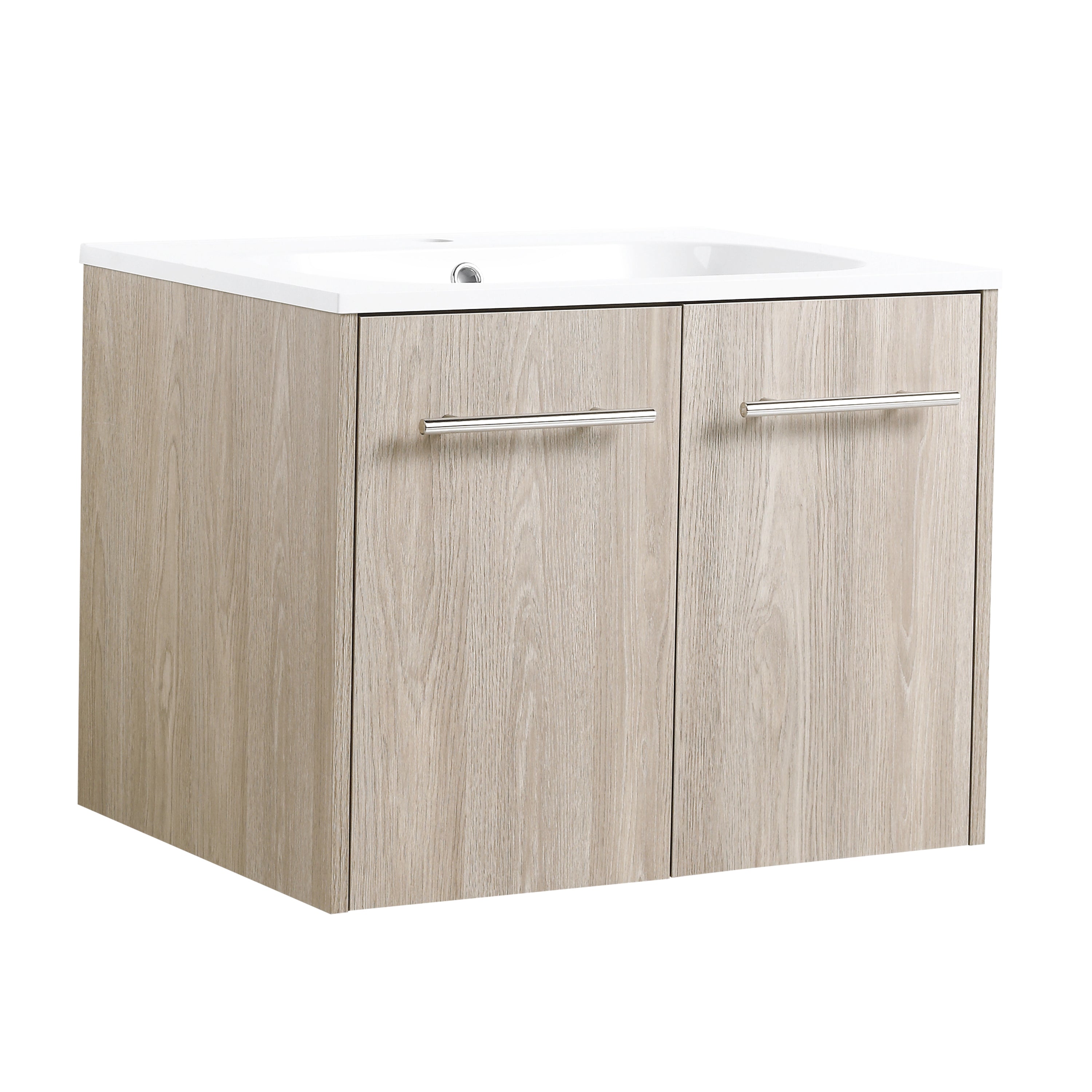 24 Inch Wall Mounted Bathroom Vanity(KD-Packing)-BVC04724WEO