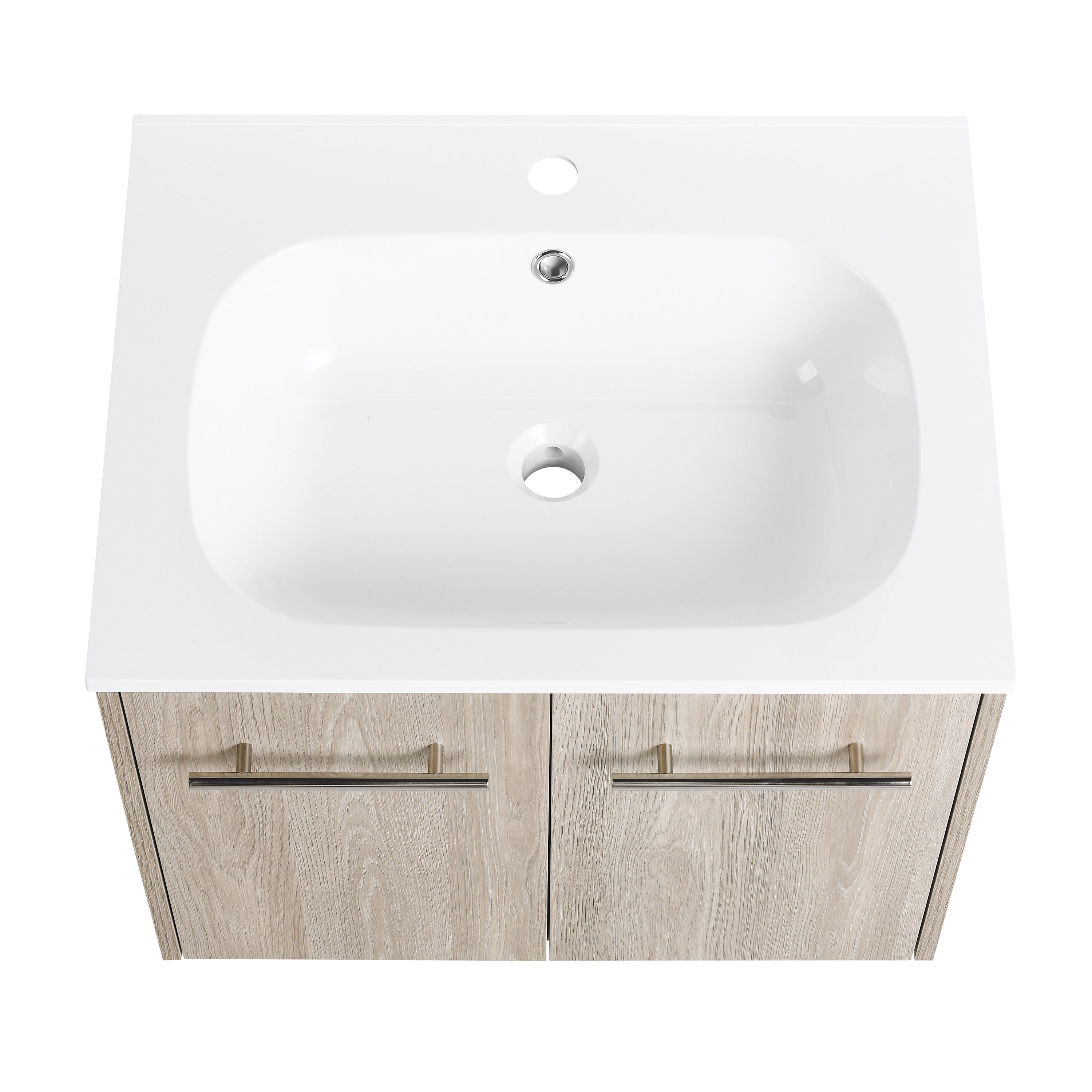 24 Inch Wall Mounted Bathroom Vanity(KD-Packing)-BVC04724WEO