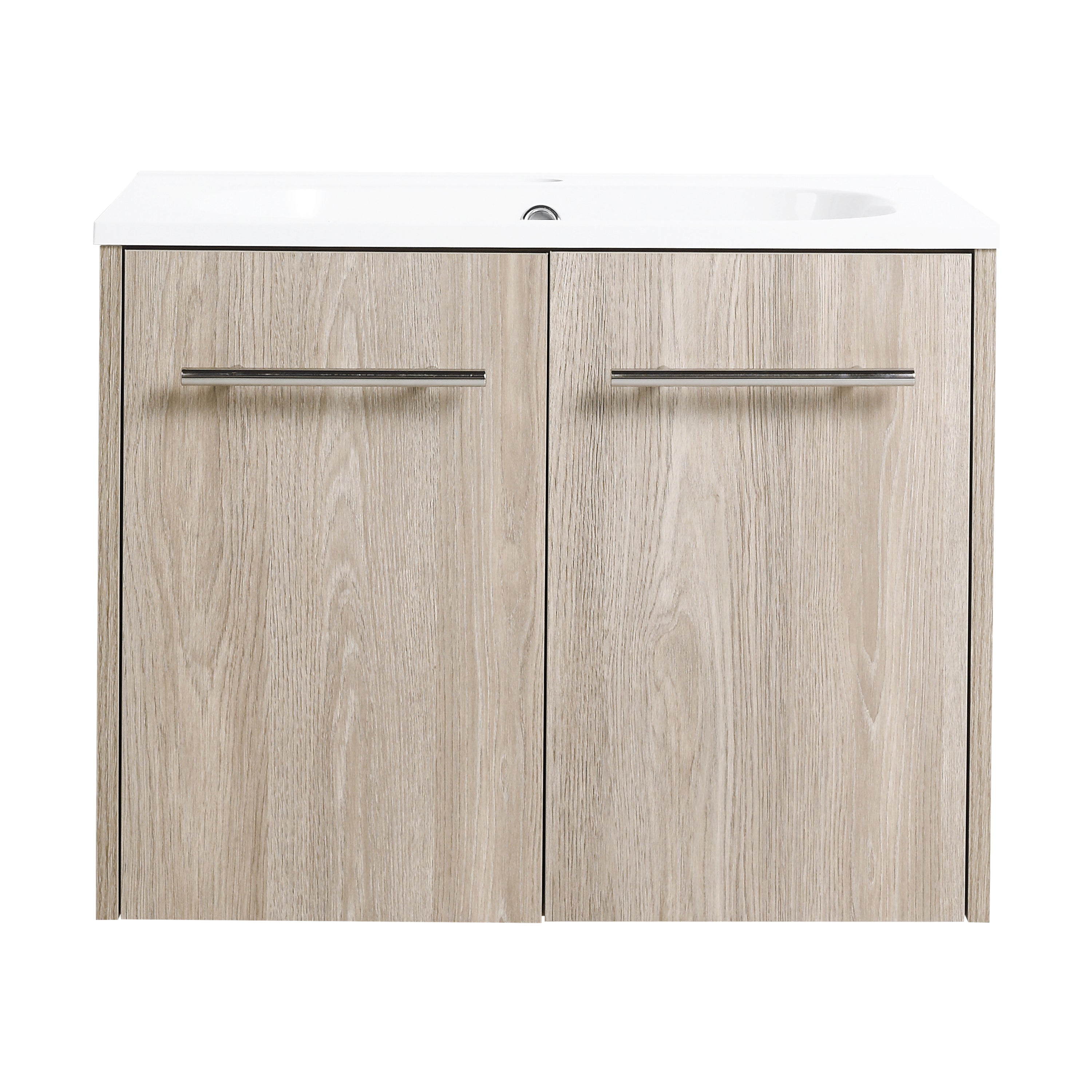 24 Inch Wall Mounted Bathroom Vanity(KD-Packing)-BVC04724WEO