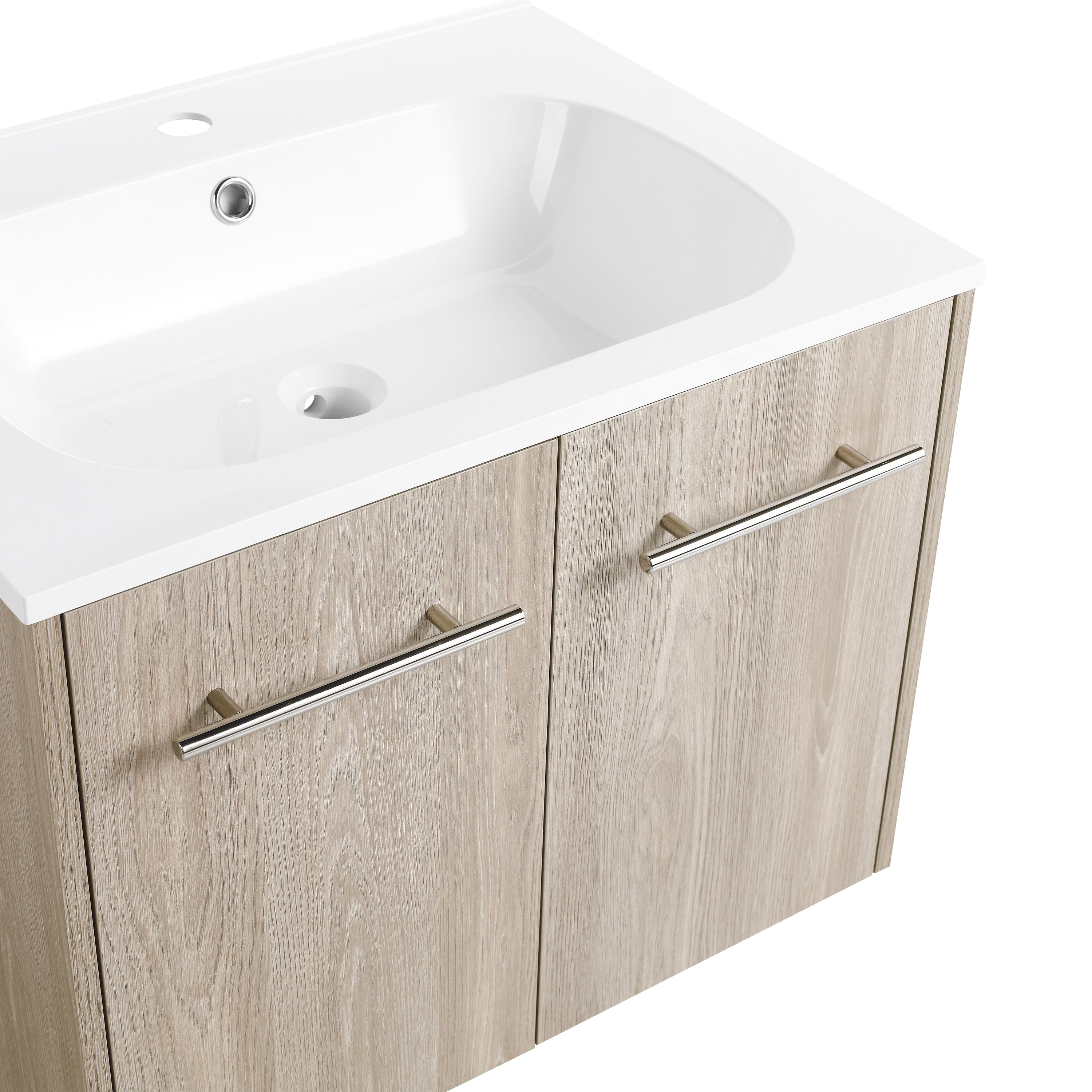 24 Inch Wall Mounted Bathroom Vanity(KD-Packing)-BVC04724WEO