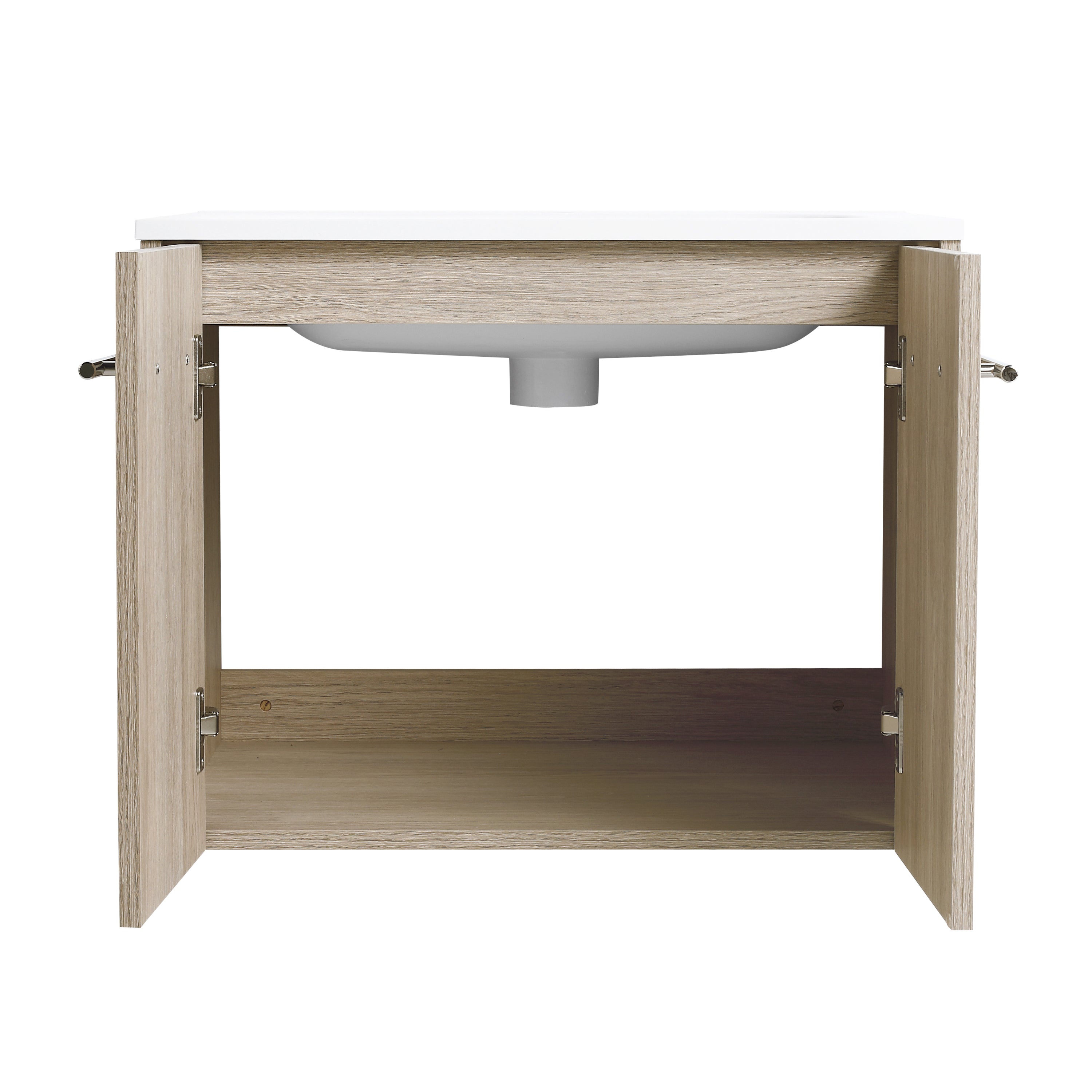 24 Inch Wall Mounted Bathroom Vanity(KD-Packing)-BVC04724WEO