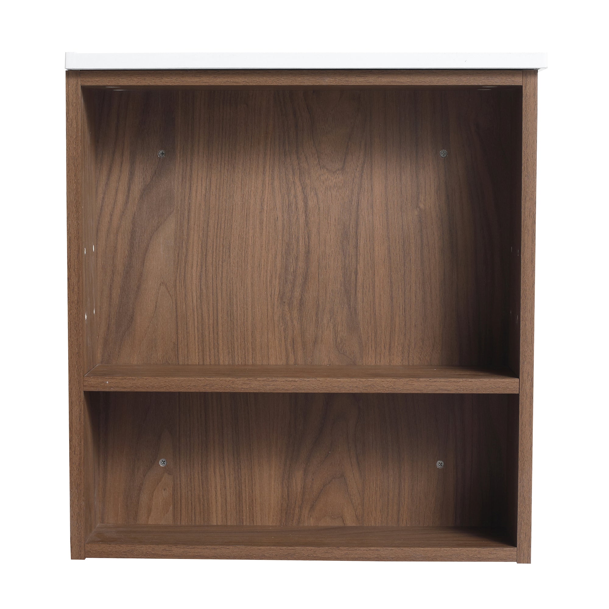 36 Inch Plywood Wall Mounted Bathroom Vanity Set with Integrated Gel Basin