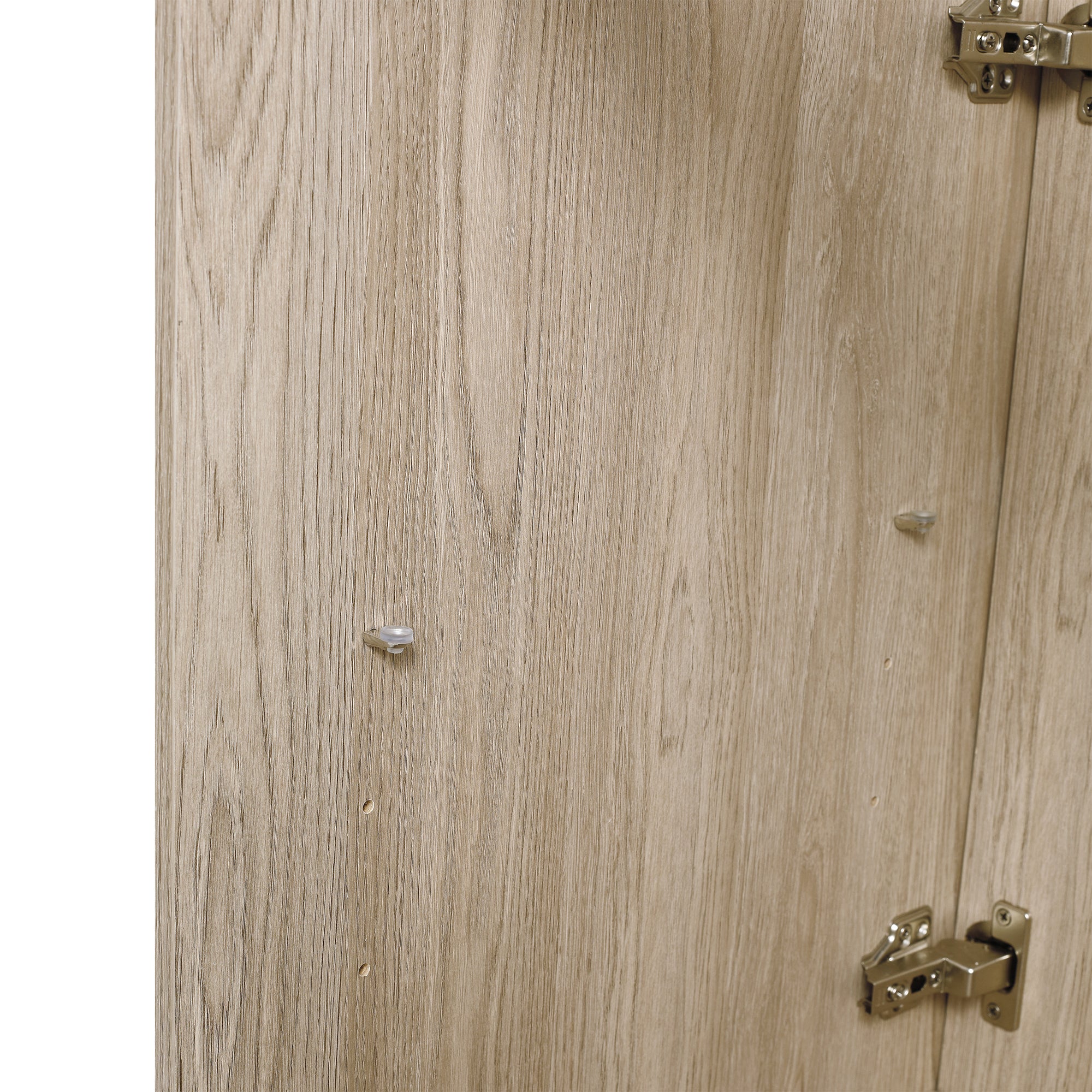 24 Inch Plywood Freestanding Bathroom Vanity With White Resin Sink and Doors and shelf