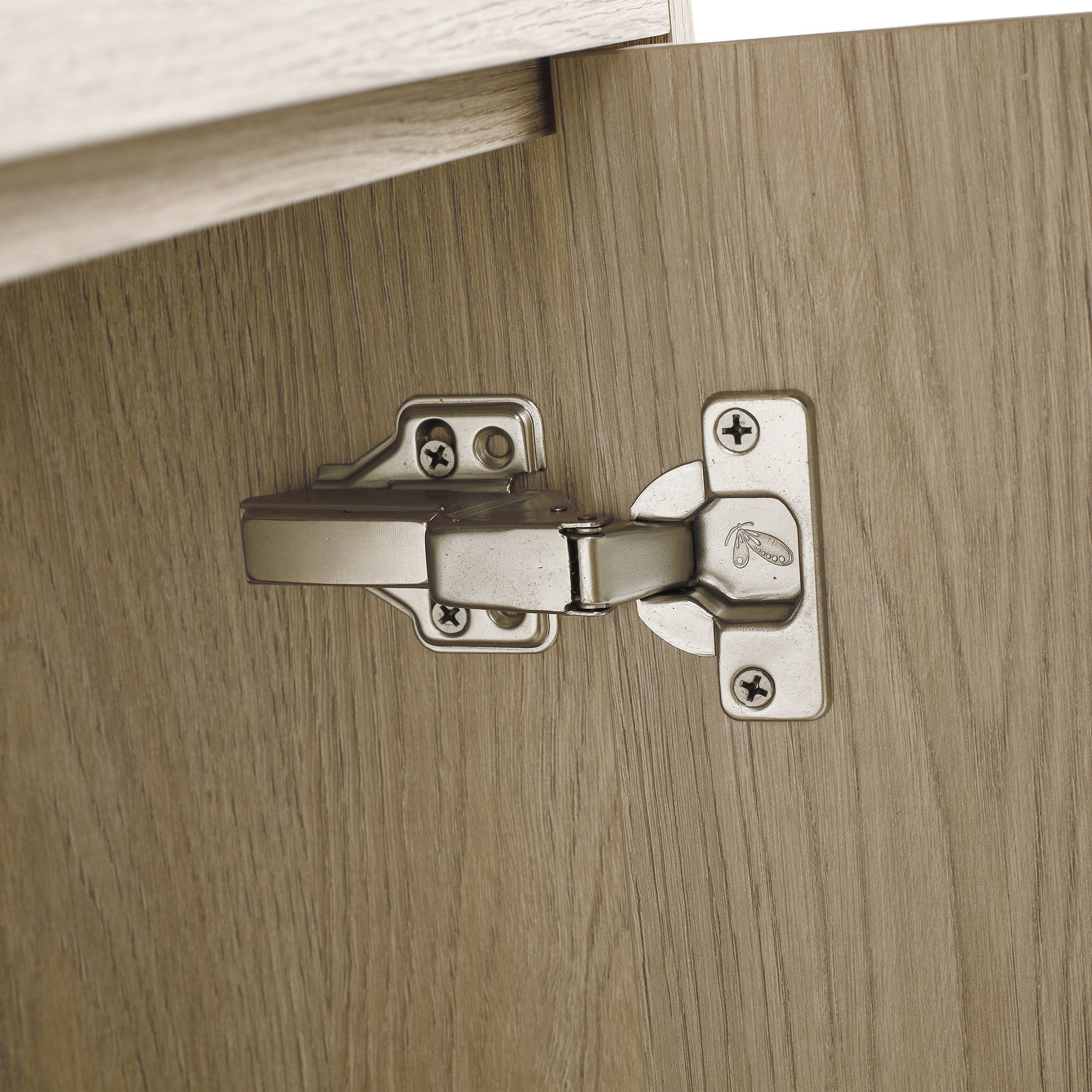 36 Inch Plywood Freestanding Bathroom Vanity with Gel Basin and Doors