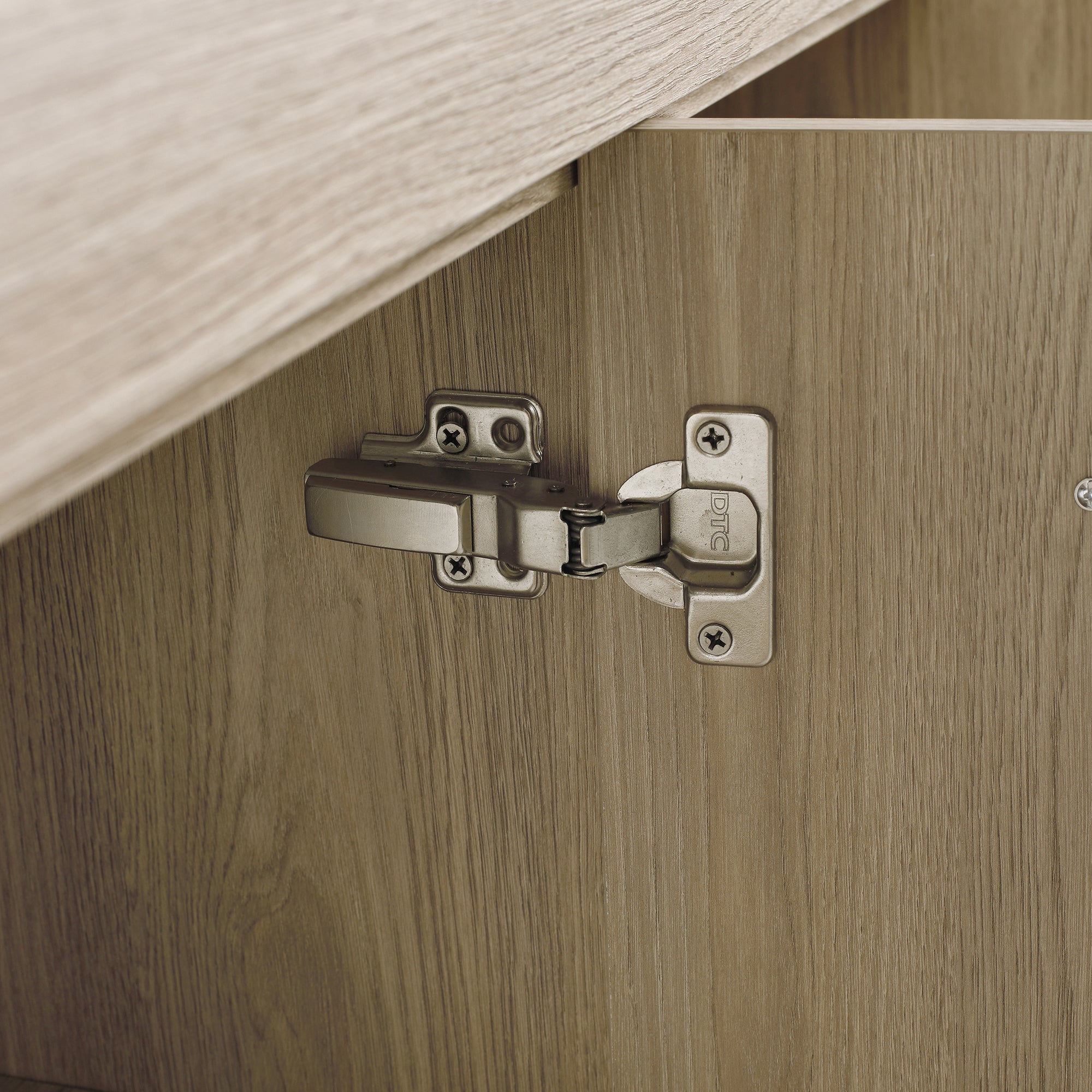 36 Inch Plywood Freestanding Bathroom Vanity with Gel Basin and Doors