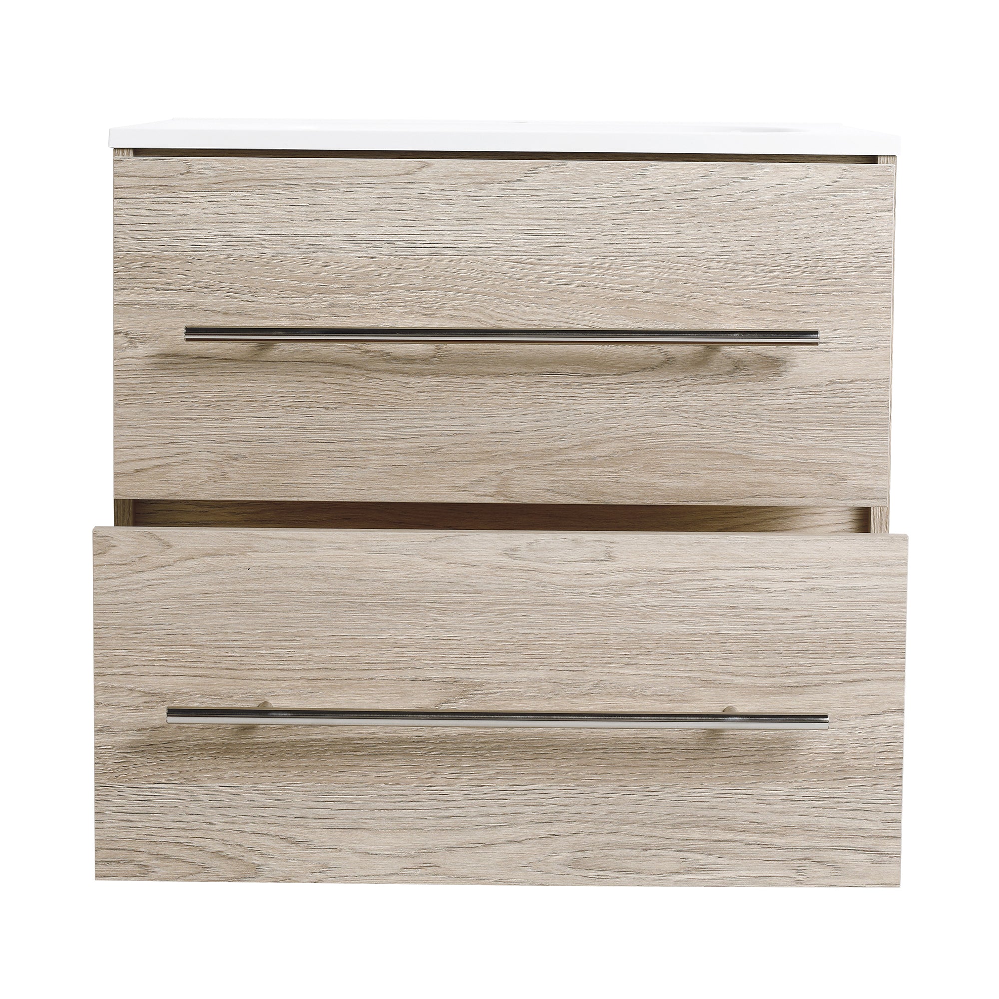 36 Inch Plywood Freestanding Bathroom Vanity with Gel Basin and Doors