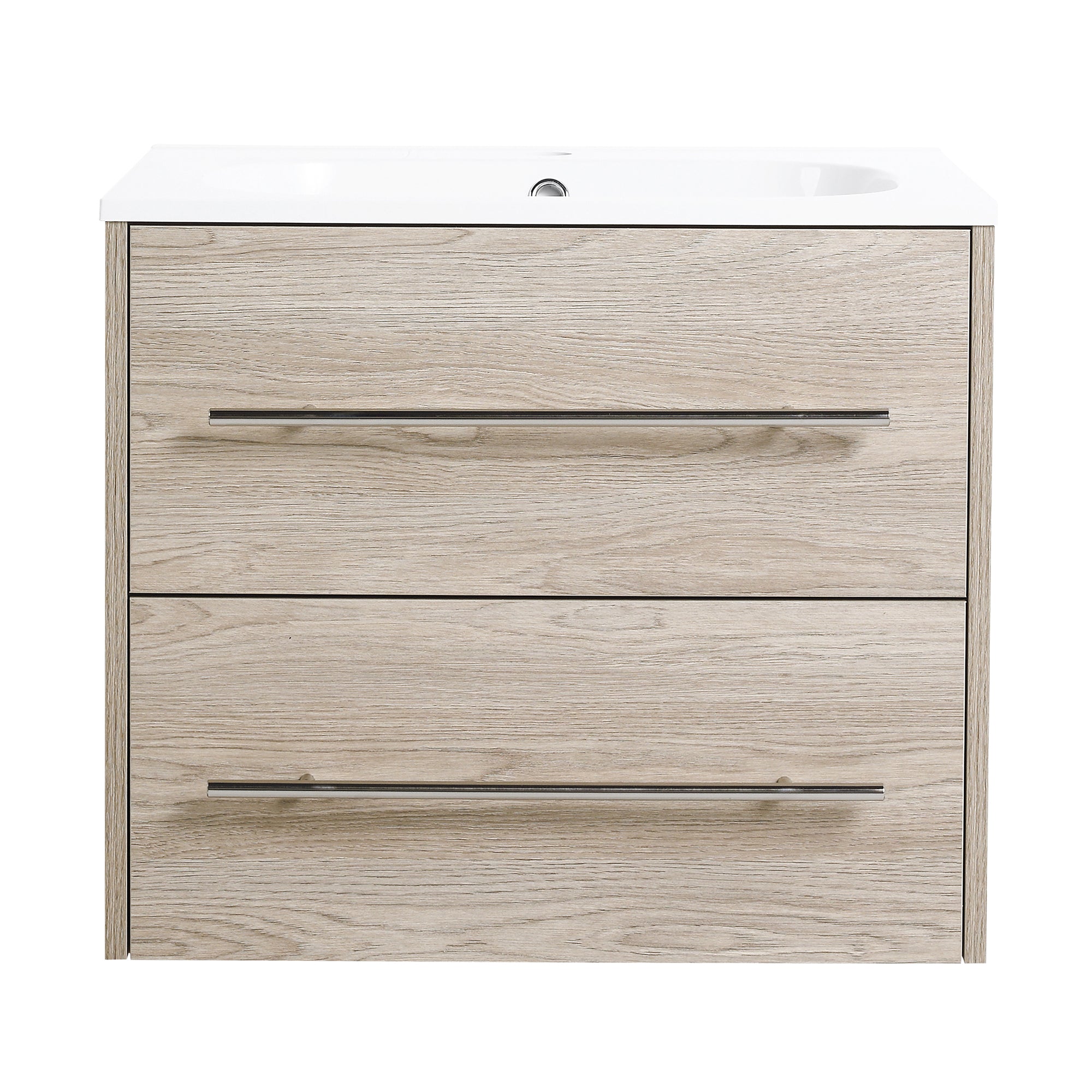 36 Inch Plywood Freestanding Bathroom Vanity with Gel Basin and Doors