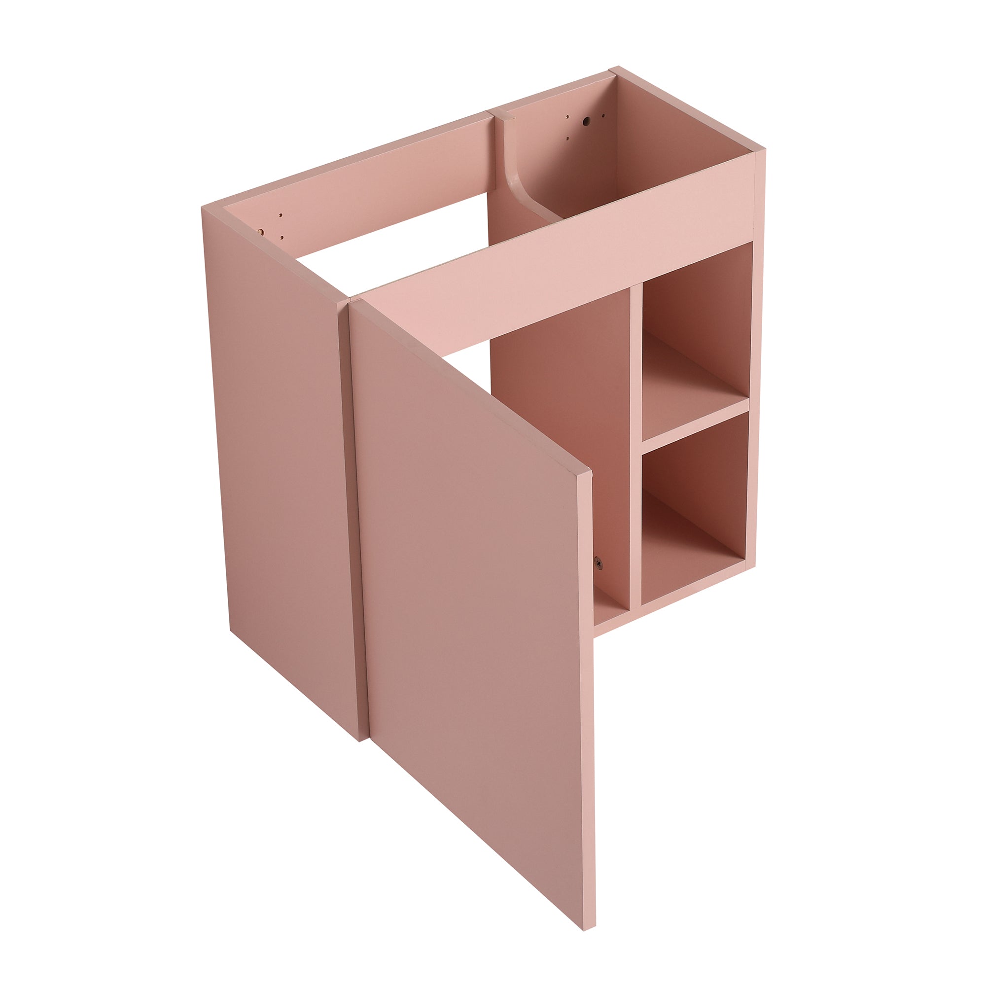 20 inch Wall-Mounted Bathroom Vanity Set  with Integrated Resin Sink