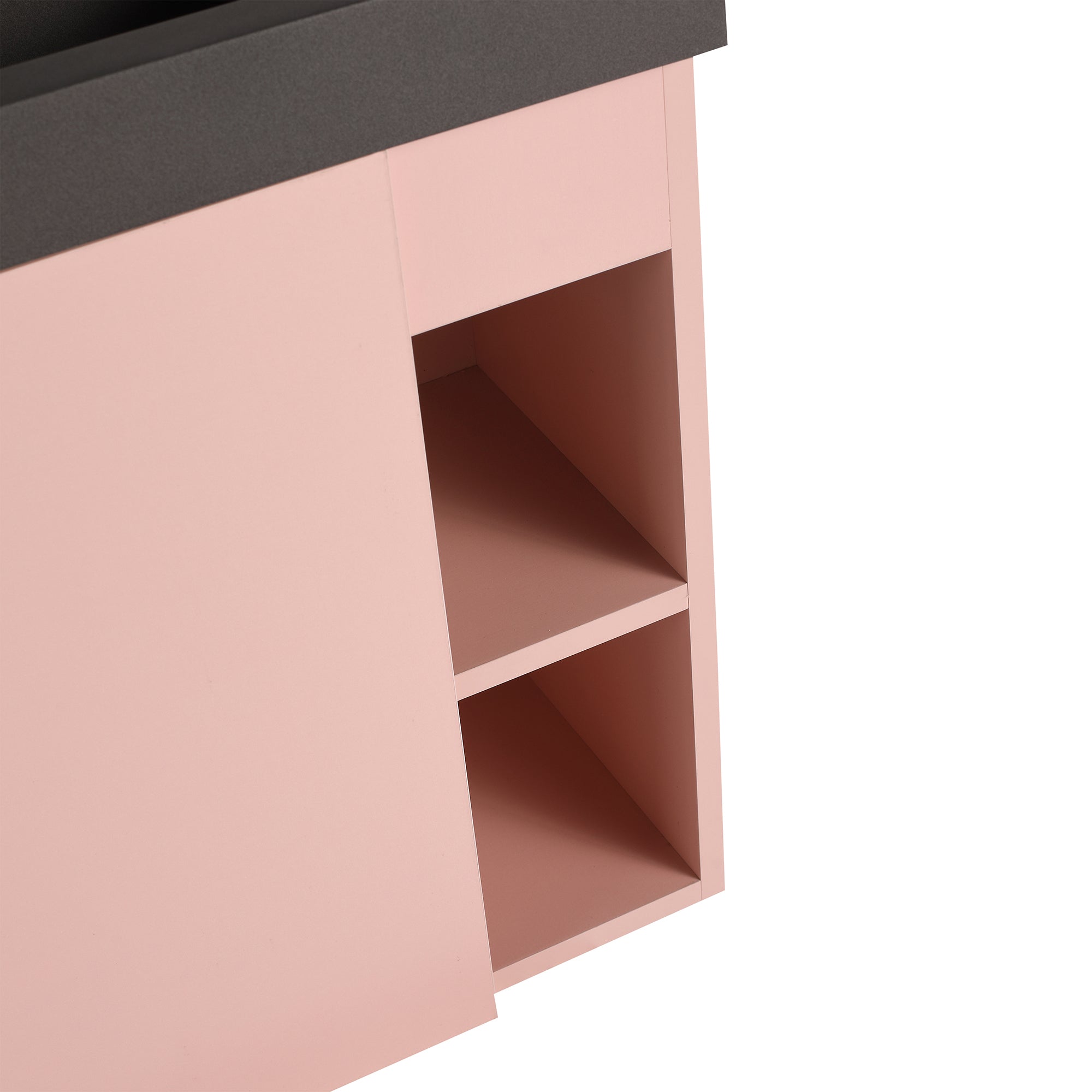20 inch Wall-Mounted Bathroom Vanity Set  with Integrated Resin Sink