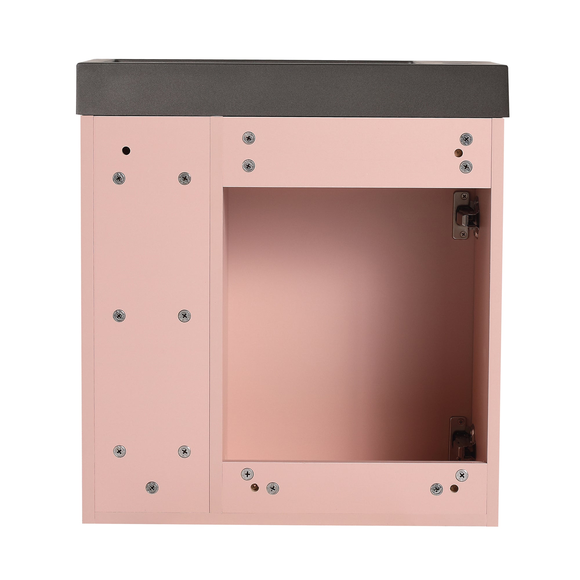 20 inch Wall-Mounted Bathroom Vanity Set  with Integrated Resin Sink