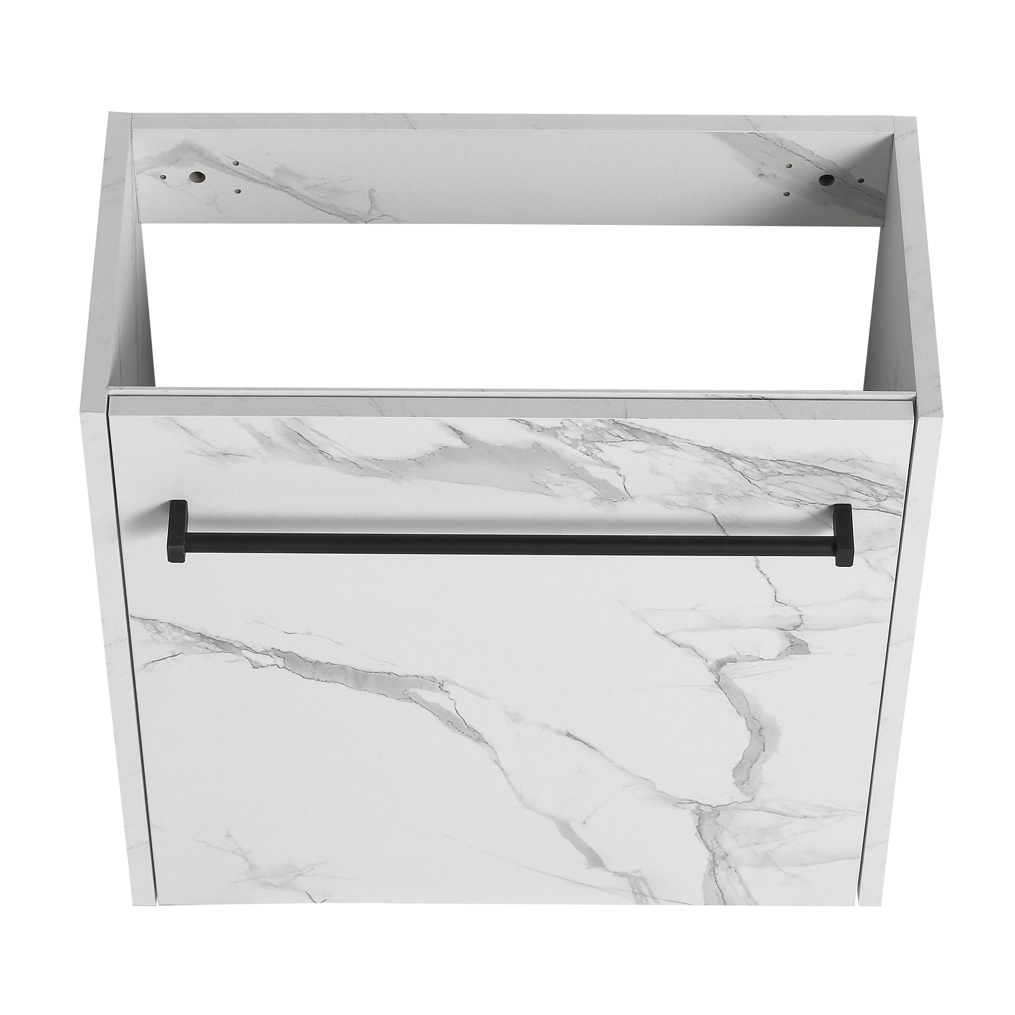 20 inch Wall-Mounted Bathroom Vanity Set  with Integrated Resin Sink