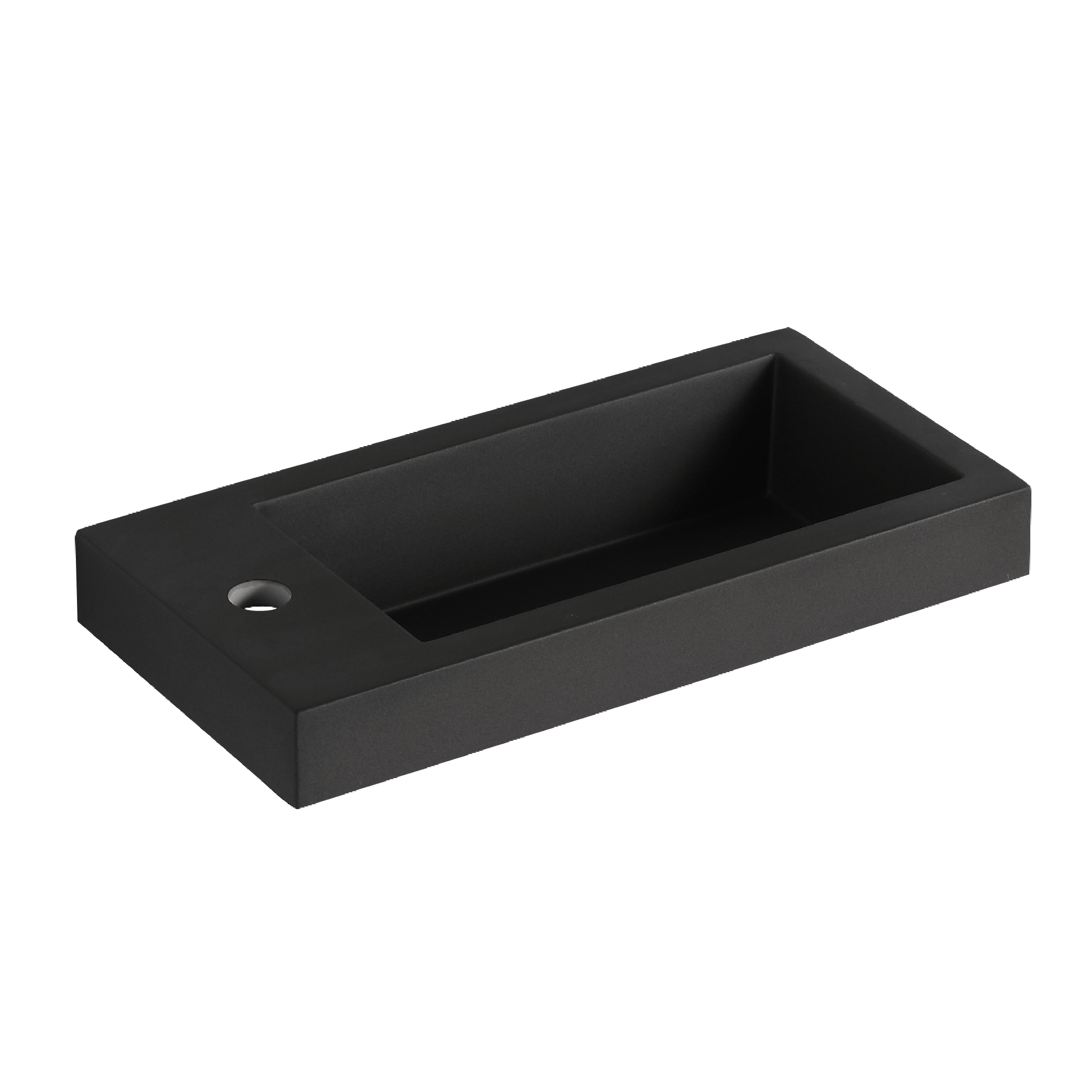 20 inch Wall-Mounted Bathroom Vanity Set  with Integrated Resin Sink