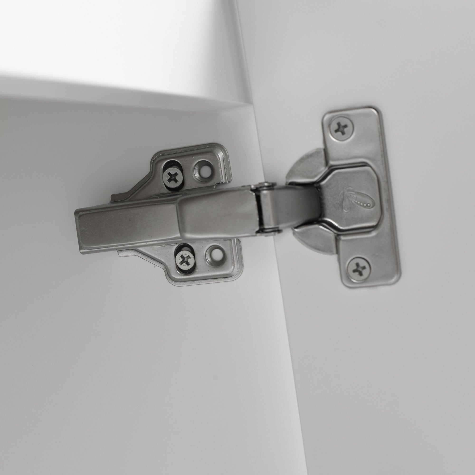 24 inch Plywood Wall Mounted Bathroom Vanity Set with Integrated Ceramic Sink