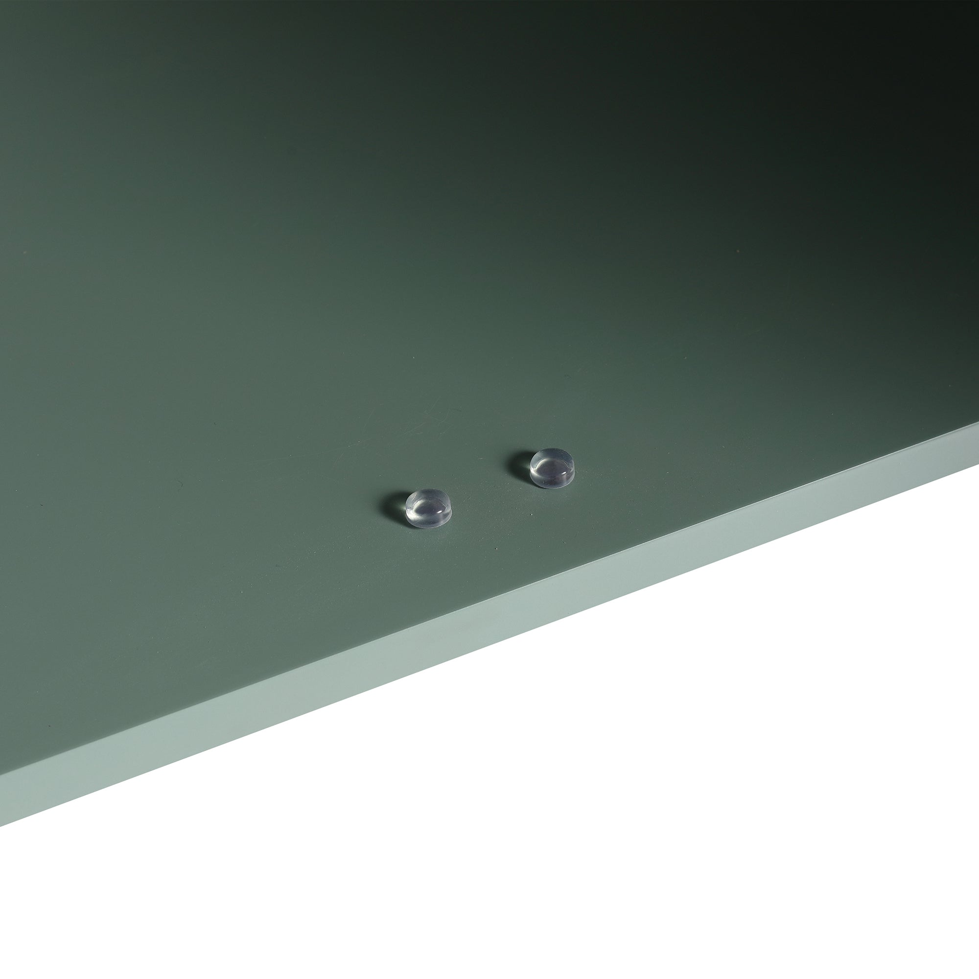 30 inch Wall-Mounted Bathroom Vanity Set in Green with Integrated Resin Sink