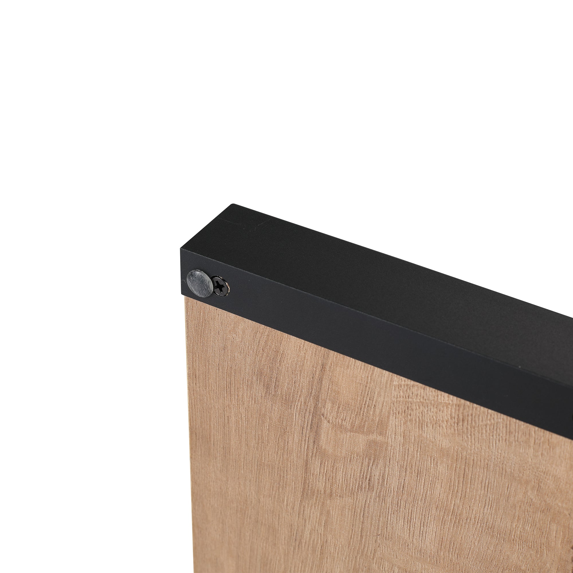 30 inch Wall-Mounted Bathroom Vanity Set in Imitative Oak with Integrated Ceramic Sink