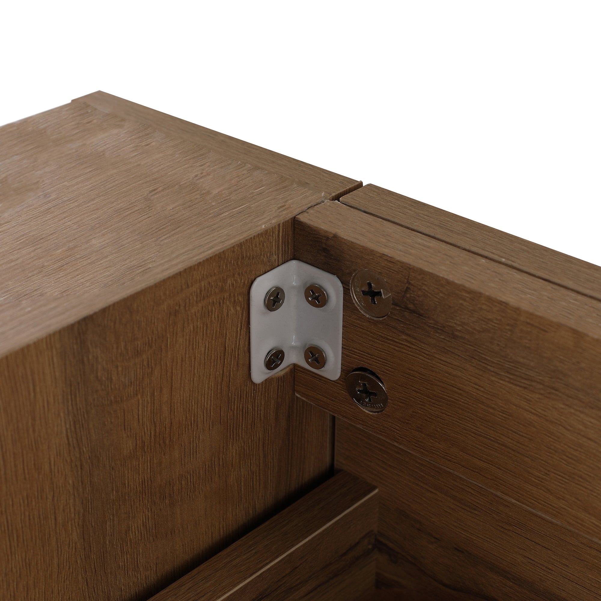 30 Inch Wall Mounted Plywood Bathroom Vanity with Resin Basin and Drawers