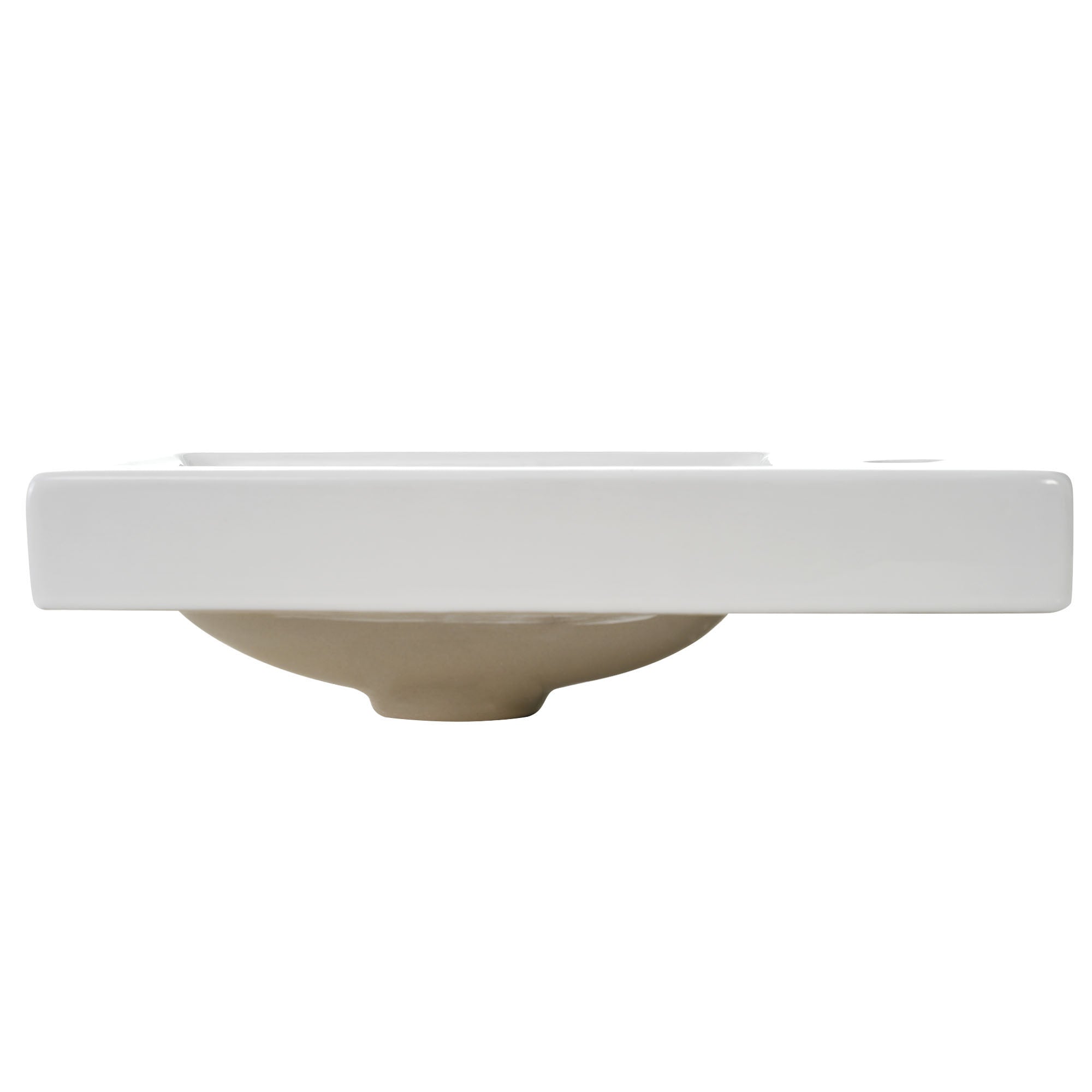 16 inch Wall-mounted Bathroom Vanity Set with Integrated Ceramic Sink