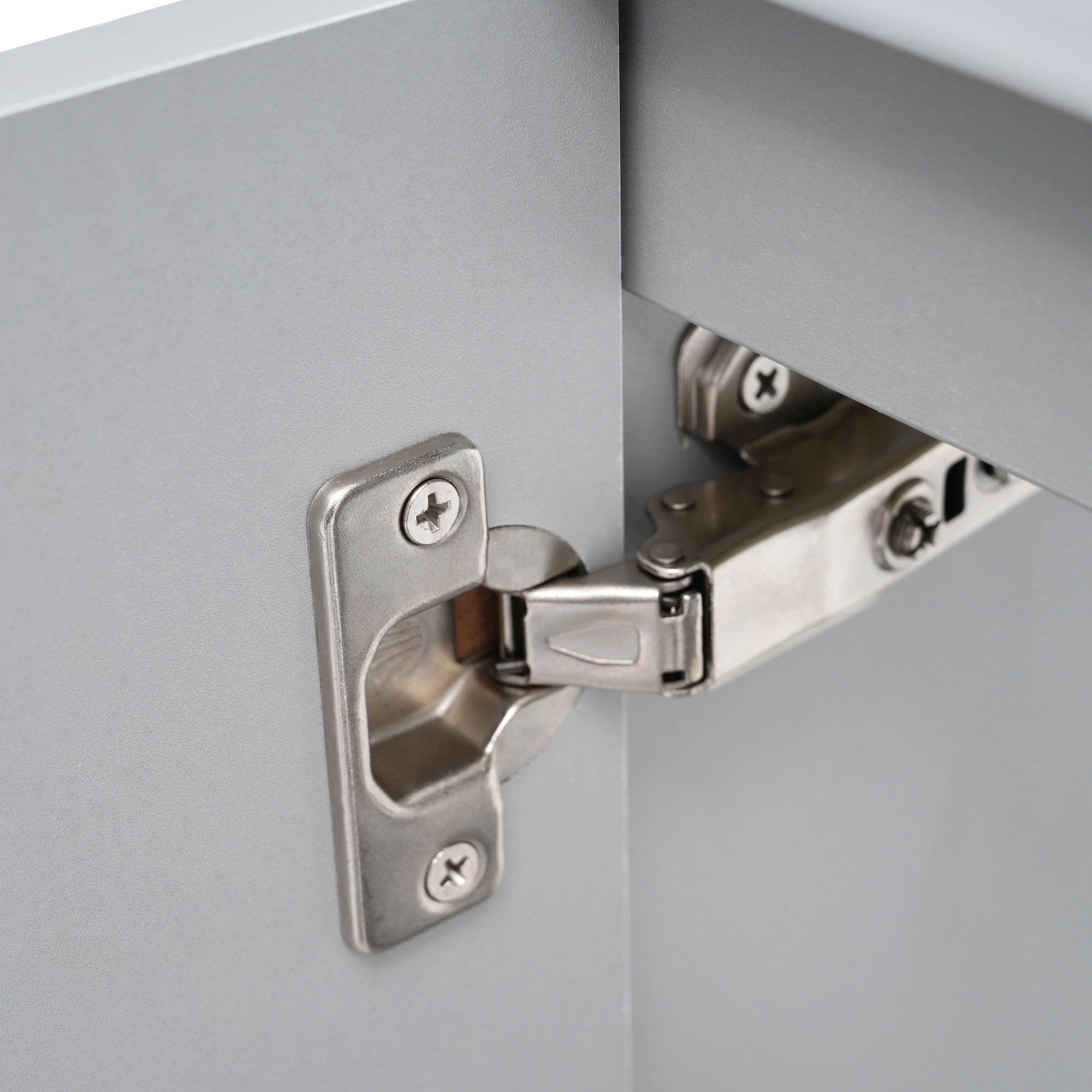 16 inch Wall-mounted Bathroom Vanity Set with Integrated Ceramic Sink