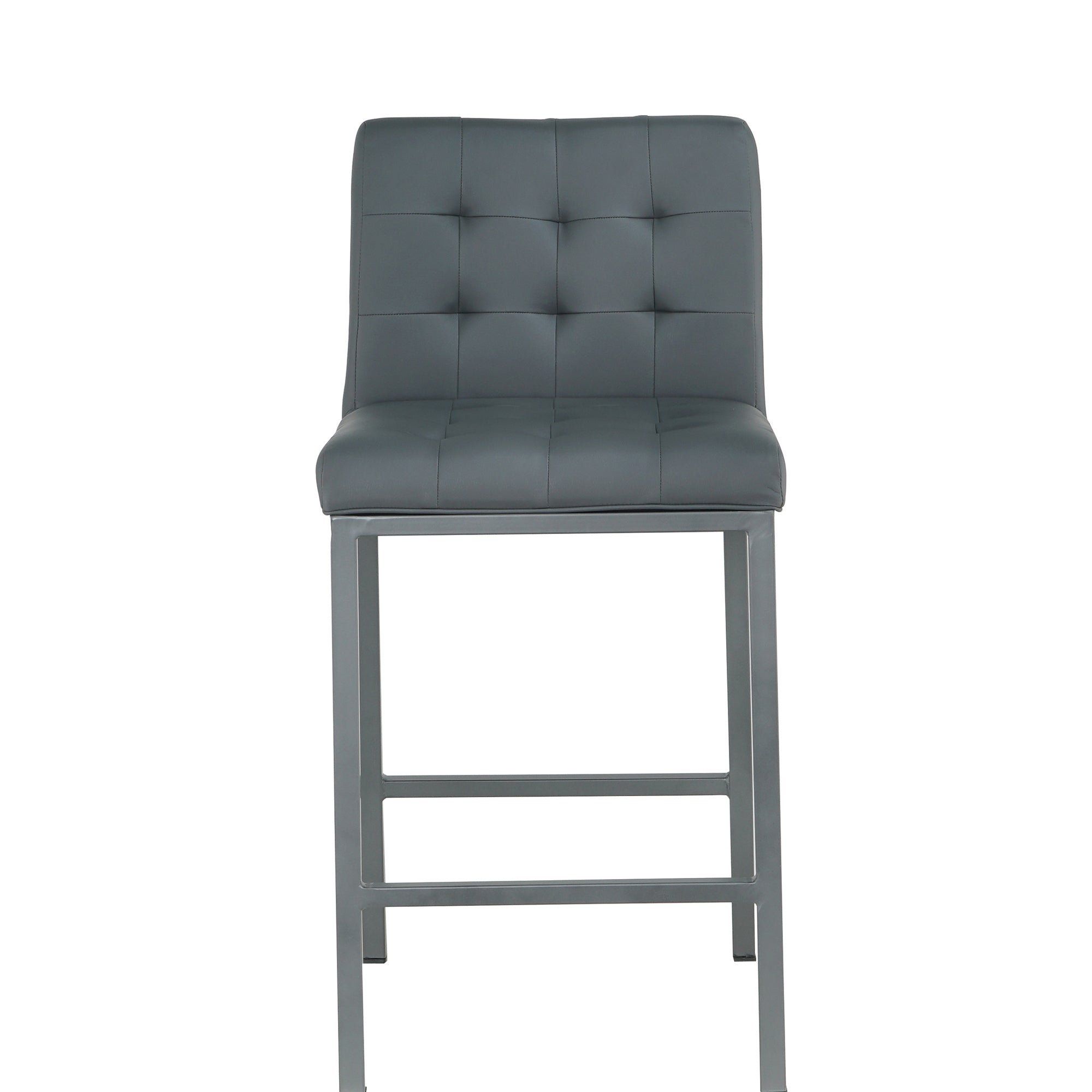 2-set Foam Modern Design Dining Chair with Metal Legs