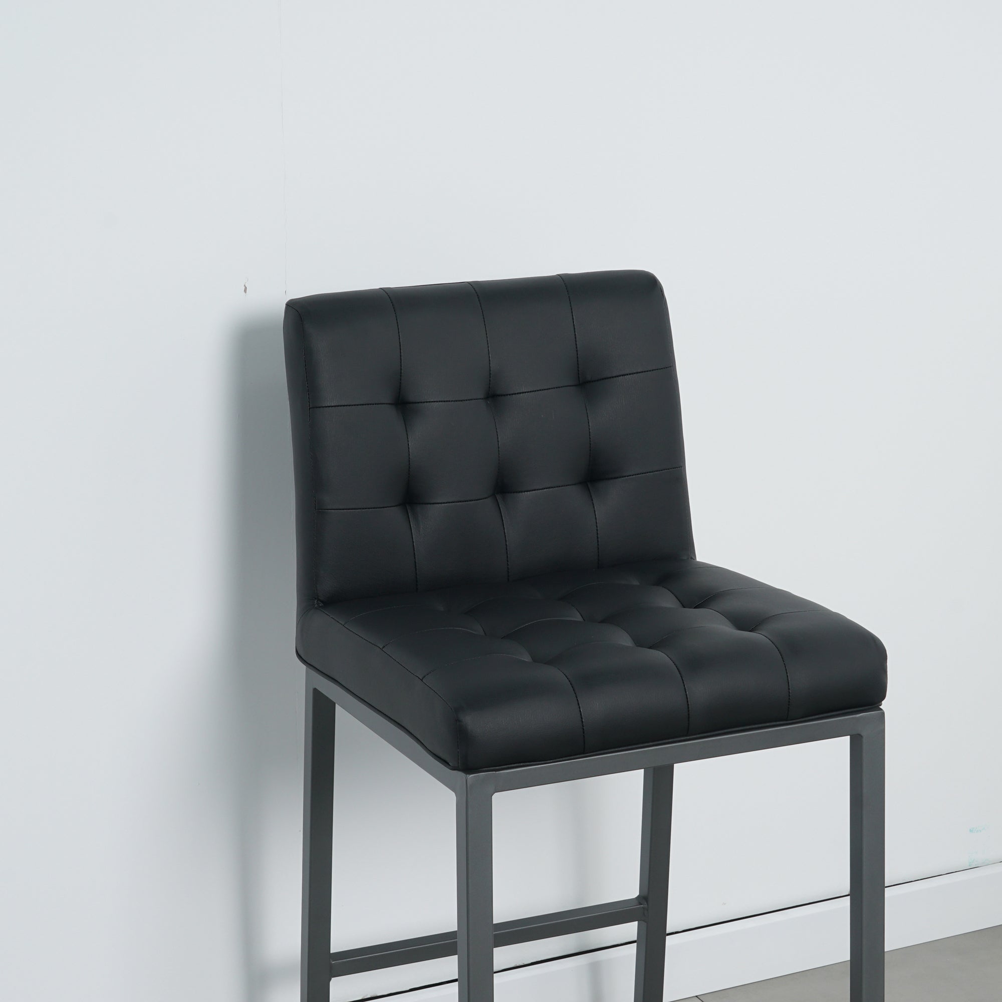 2-set Foam Modern Design Dining Chair with Metal Legs