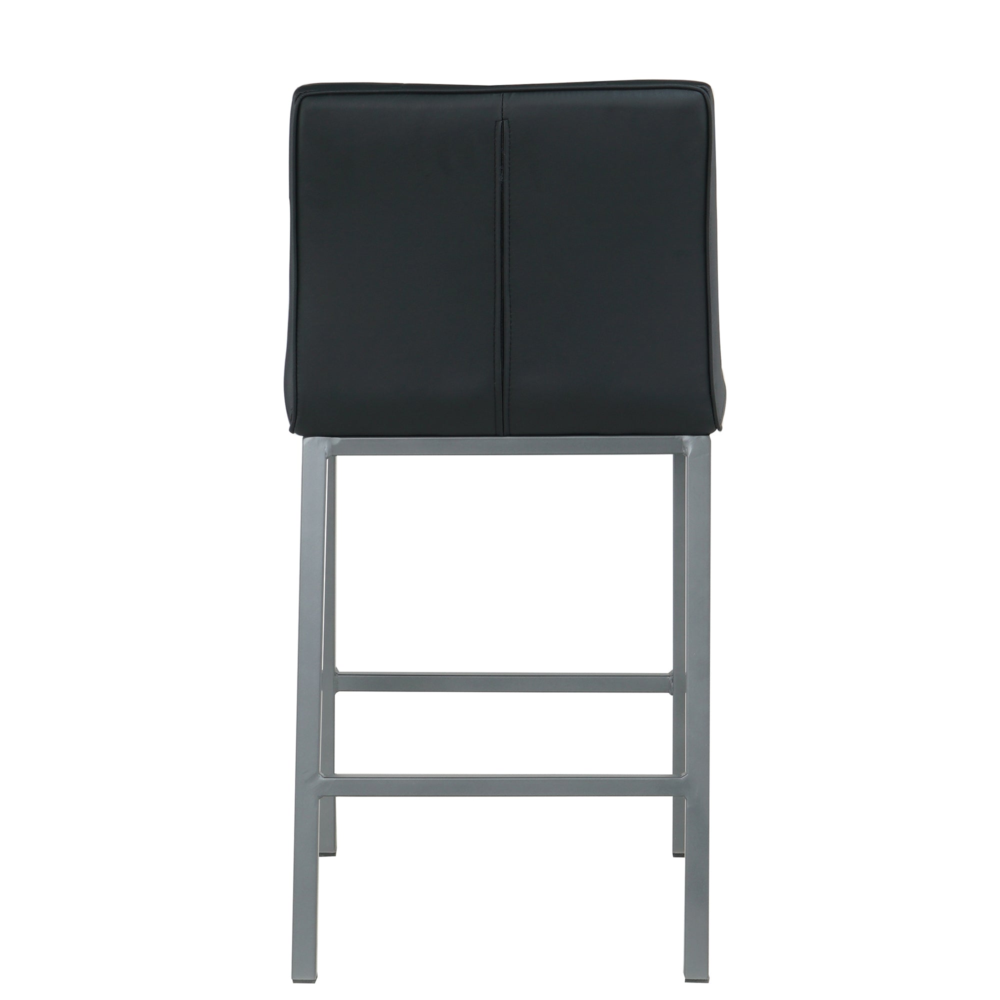 2-set Foam Modern Design Dining Chair with Metal Legs