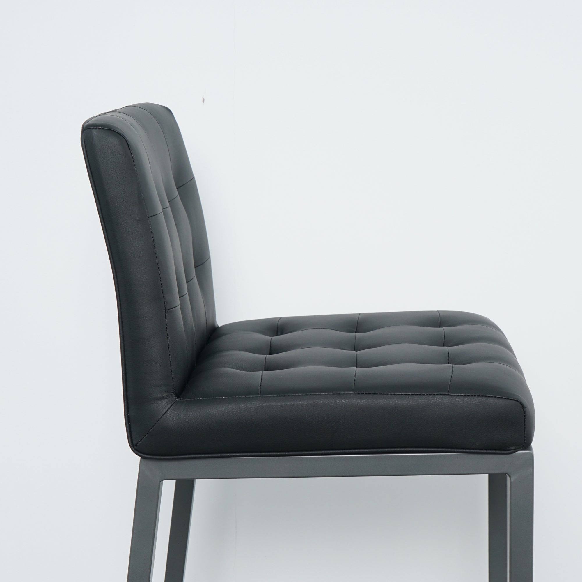 2-set Foam Modern Design Dining Chair with Metal Legs