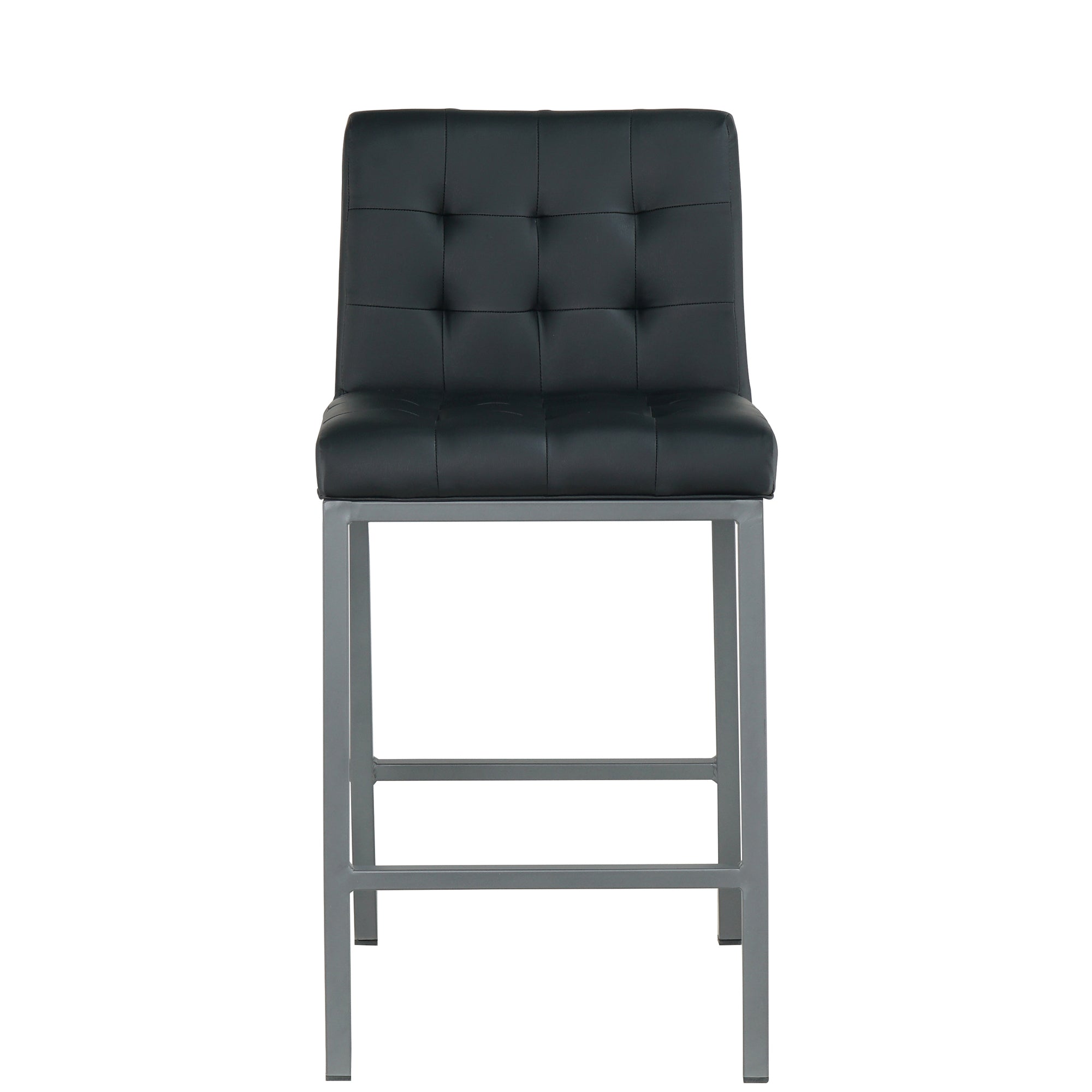 2-set Foam Modern Design Dining Chair with Metal Legs