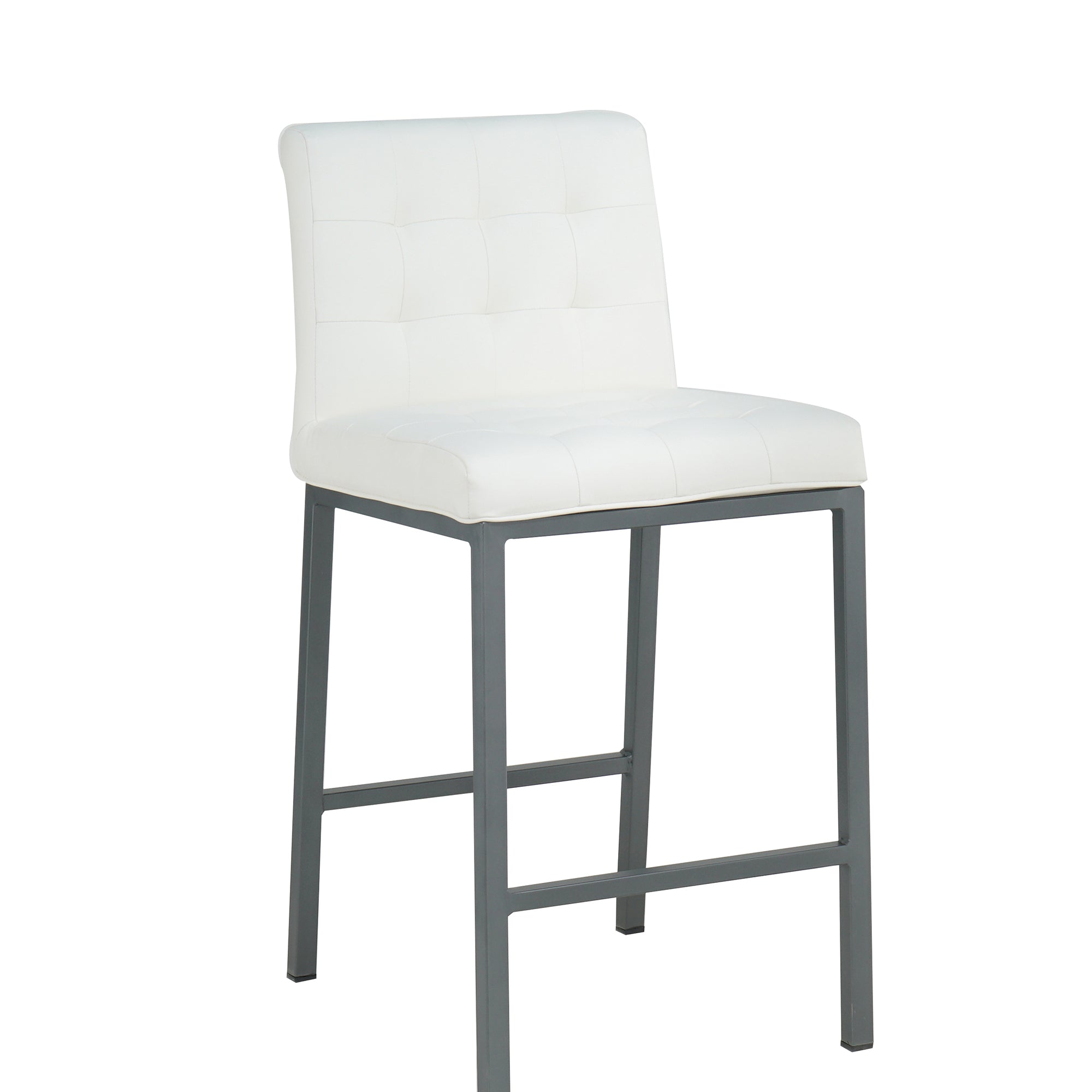 2-set Foam Modern Design Dining Chair with Metal Legs