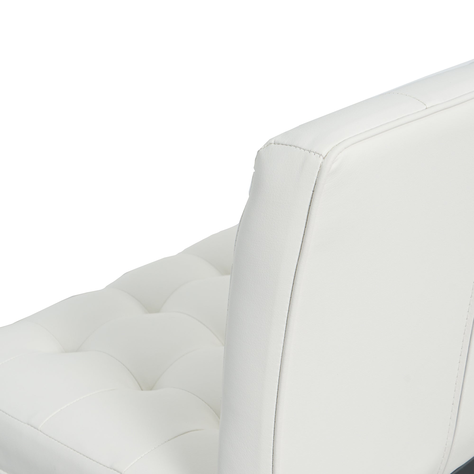 2-set Foam Modern Design Dining Chair with Metal Legs